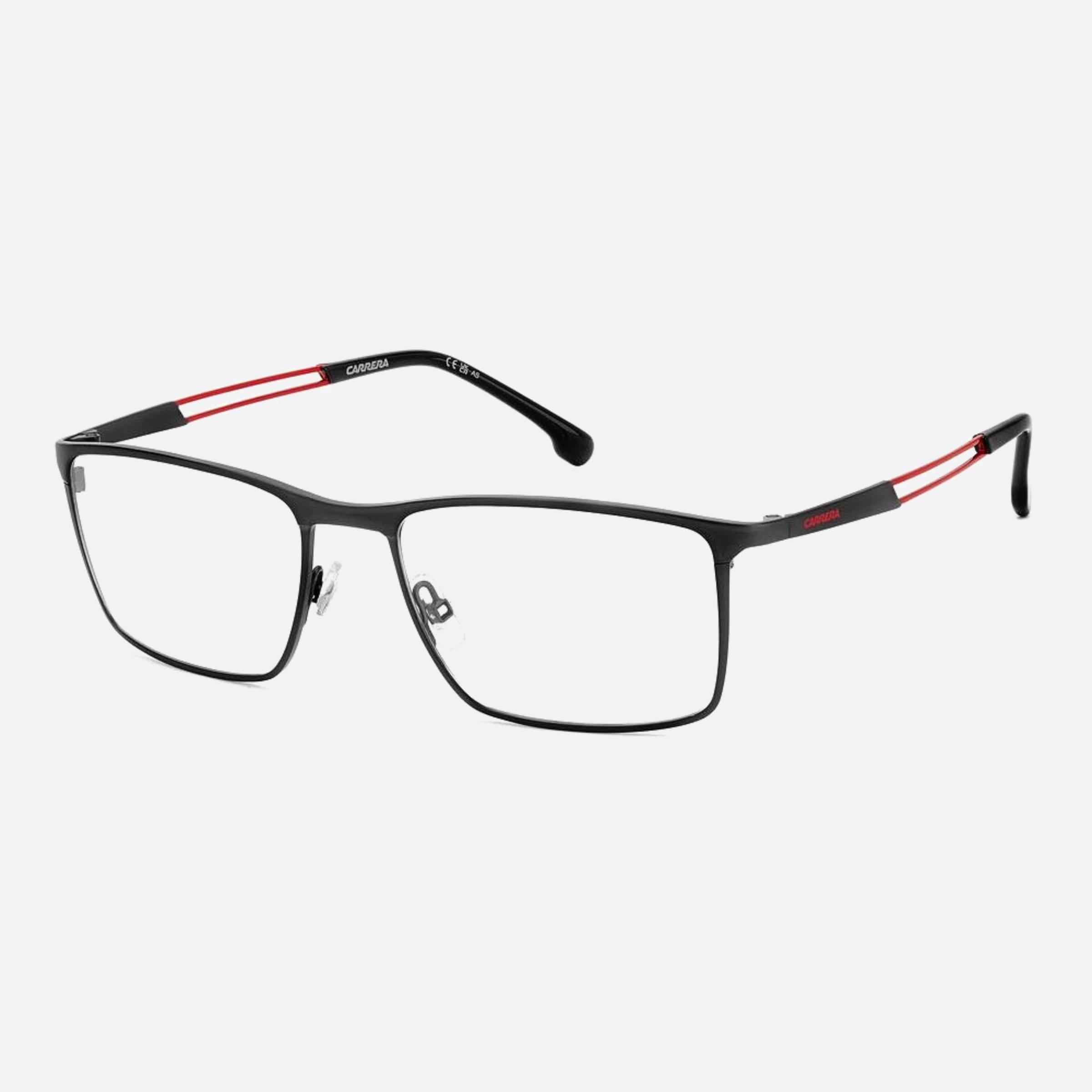 Carrera 55mm Carrera Blx Black Geometric Men Eyeglasses - Side View