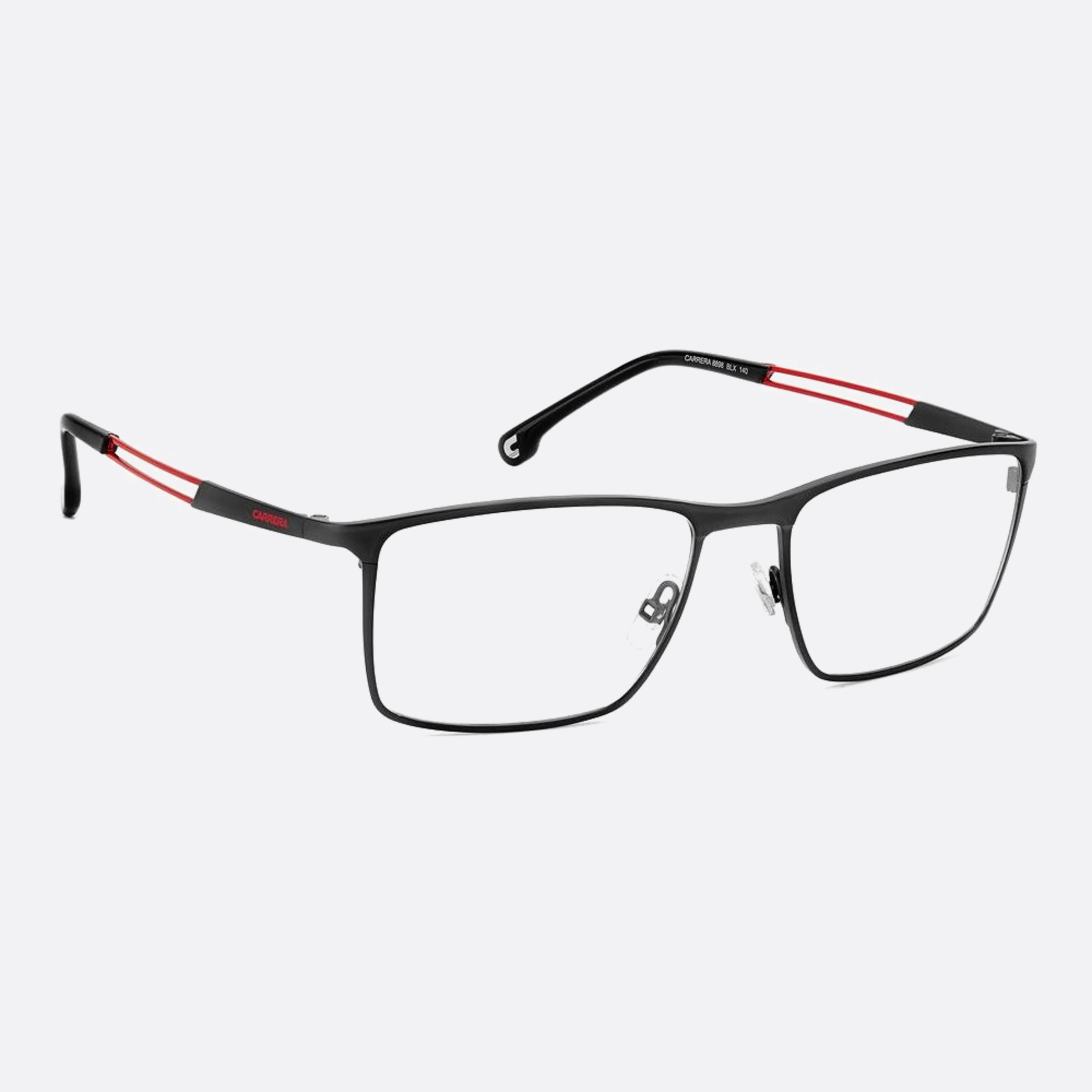 Carrera 55mm Carrera Blx Black Geometric Men Eyeglasses - Additional Angle
