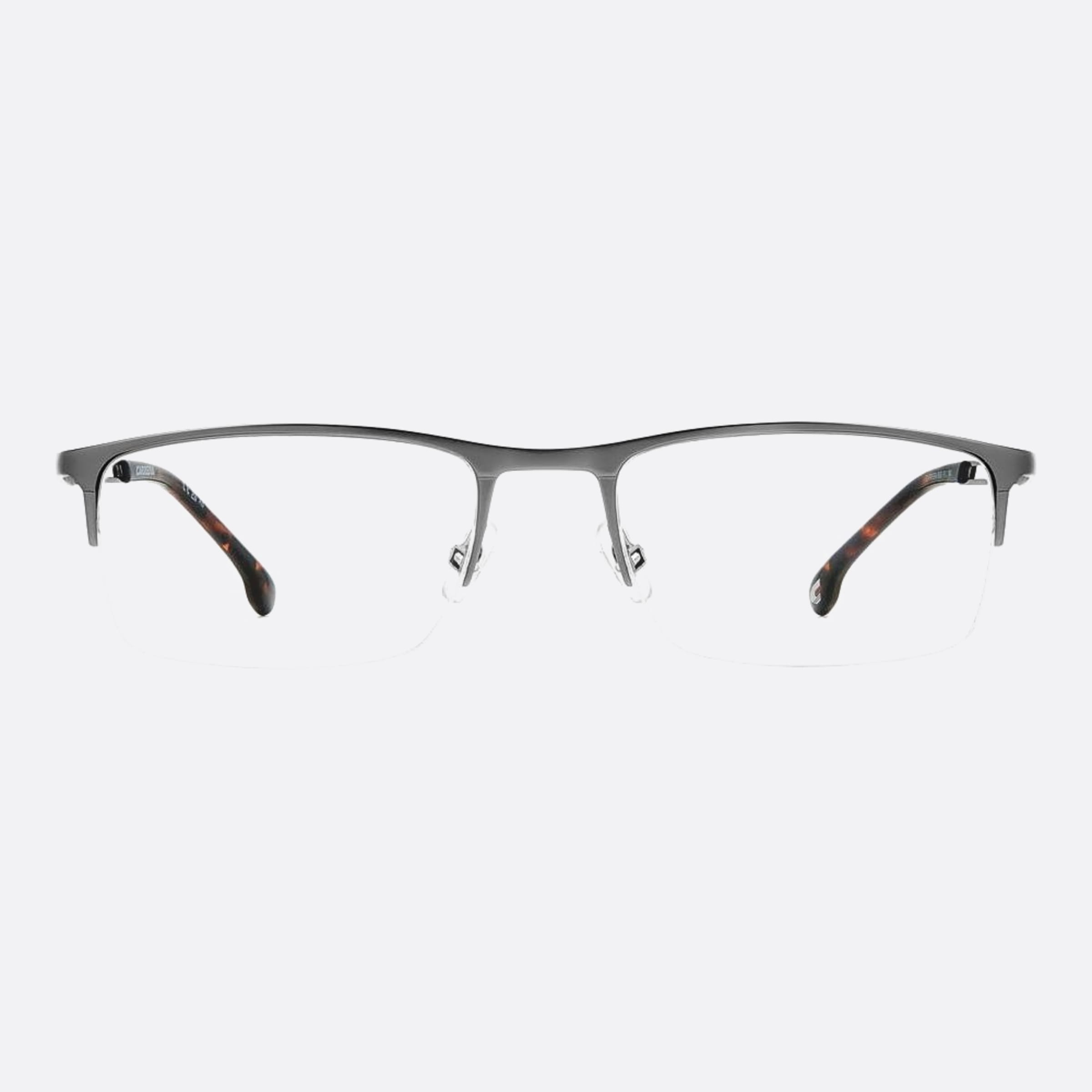 Carrera 55mm Carrera R80 Grey Geometric Men Eyeglasses - Main View