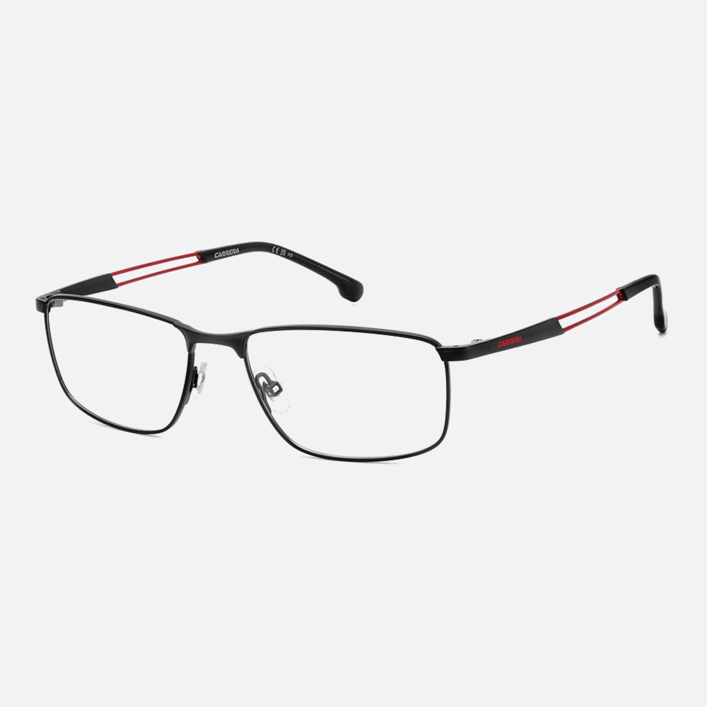 Carrera 55mm Carrera Blx Black Geometric Men Eyeglasses - Side View