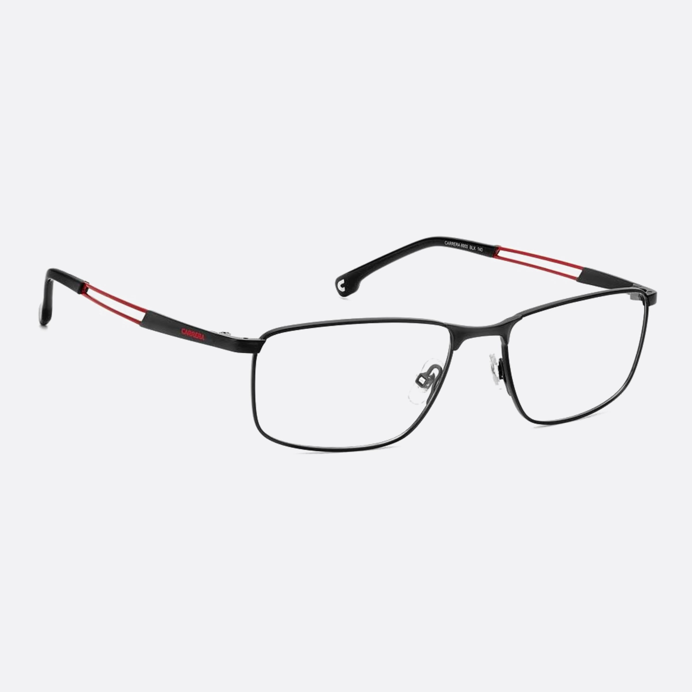 Carrera 55mm Carrera Blx Black Geometric Men Eyeglasses - Additional Angle
