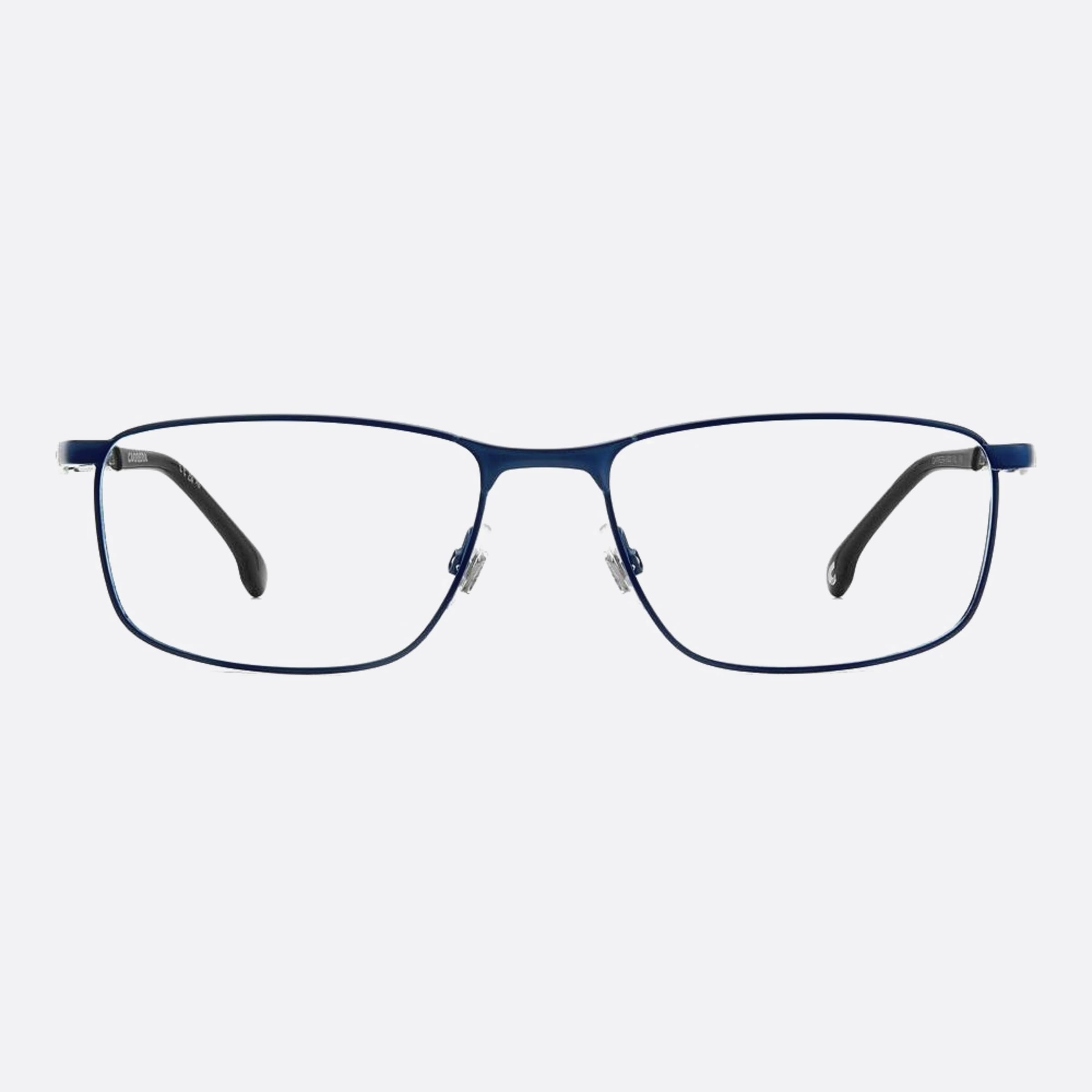 Carrera 55mm Carrera Fll Blue Geometric Men Eyeglasses - Main View
