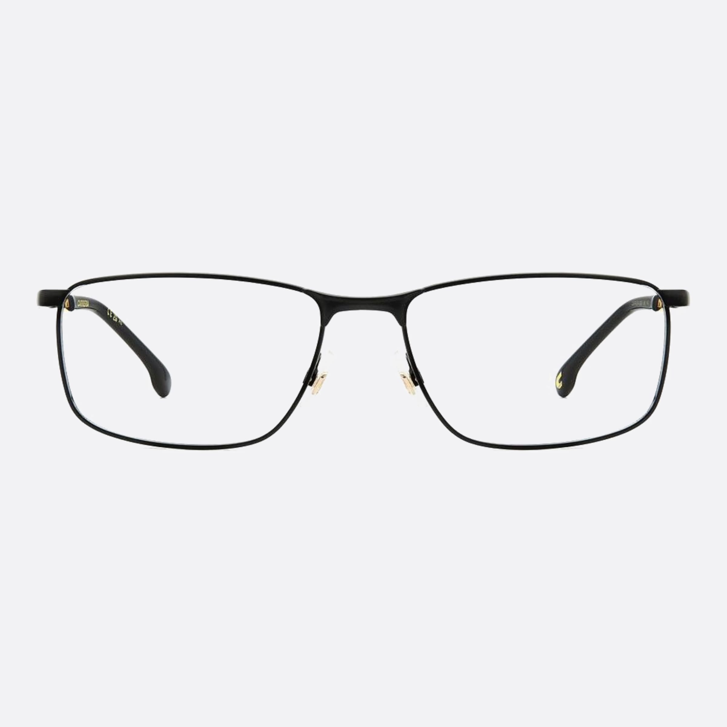Carrera 55mm Carrera I46 Black Geometric Men Eyeglasses - Main View