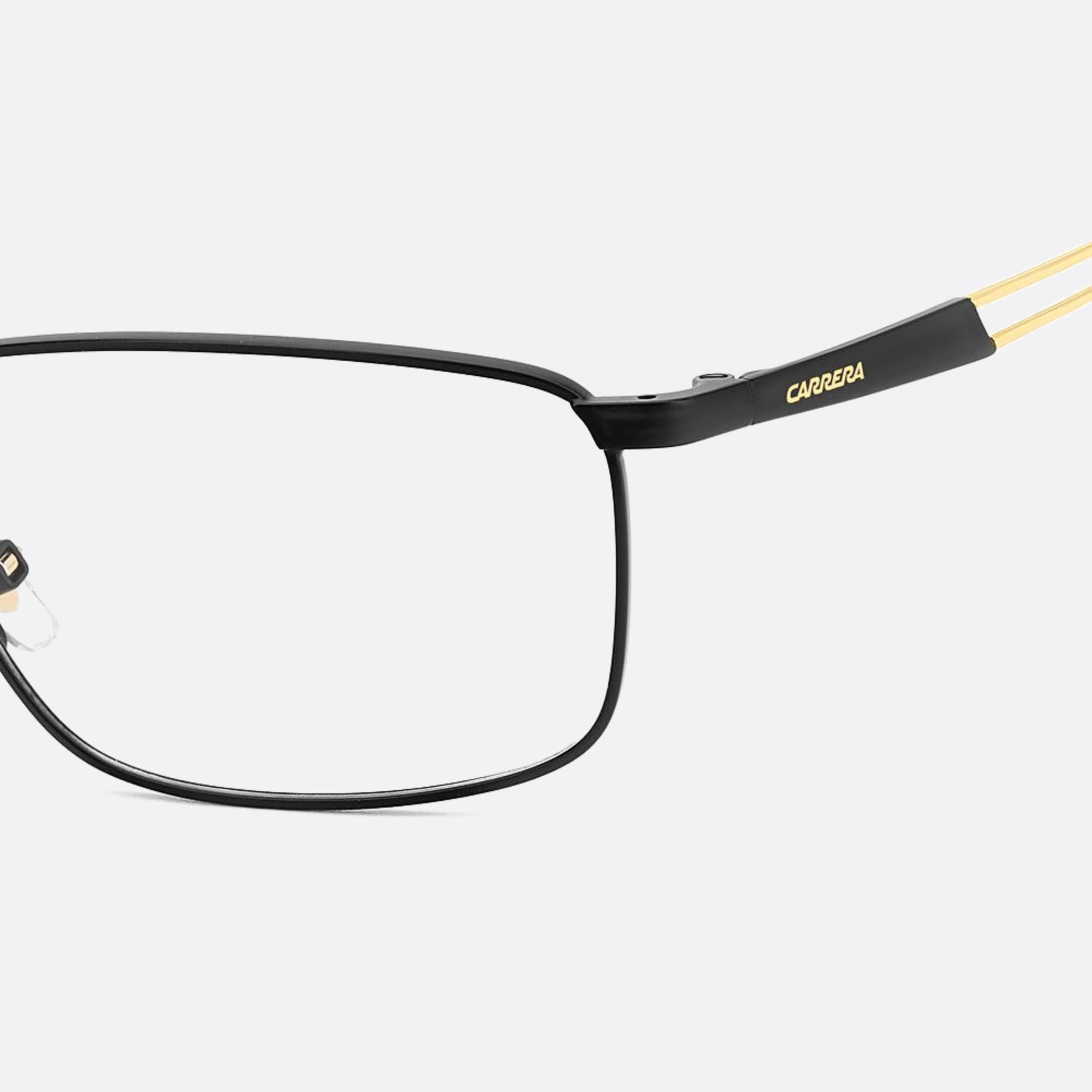 Carrera 55mm Carrera I46 Black Geometric Men Eyeglasses - Additional Angle