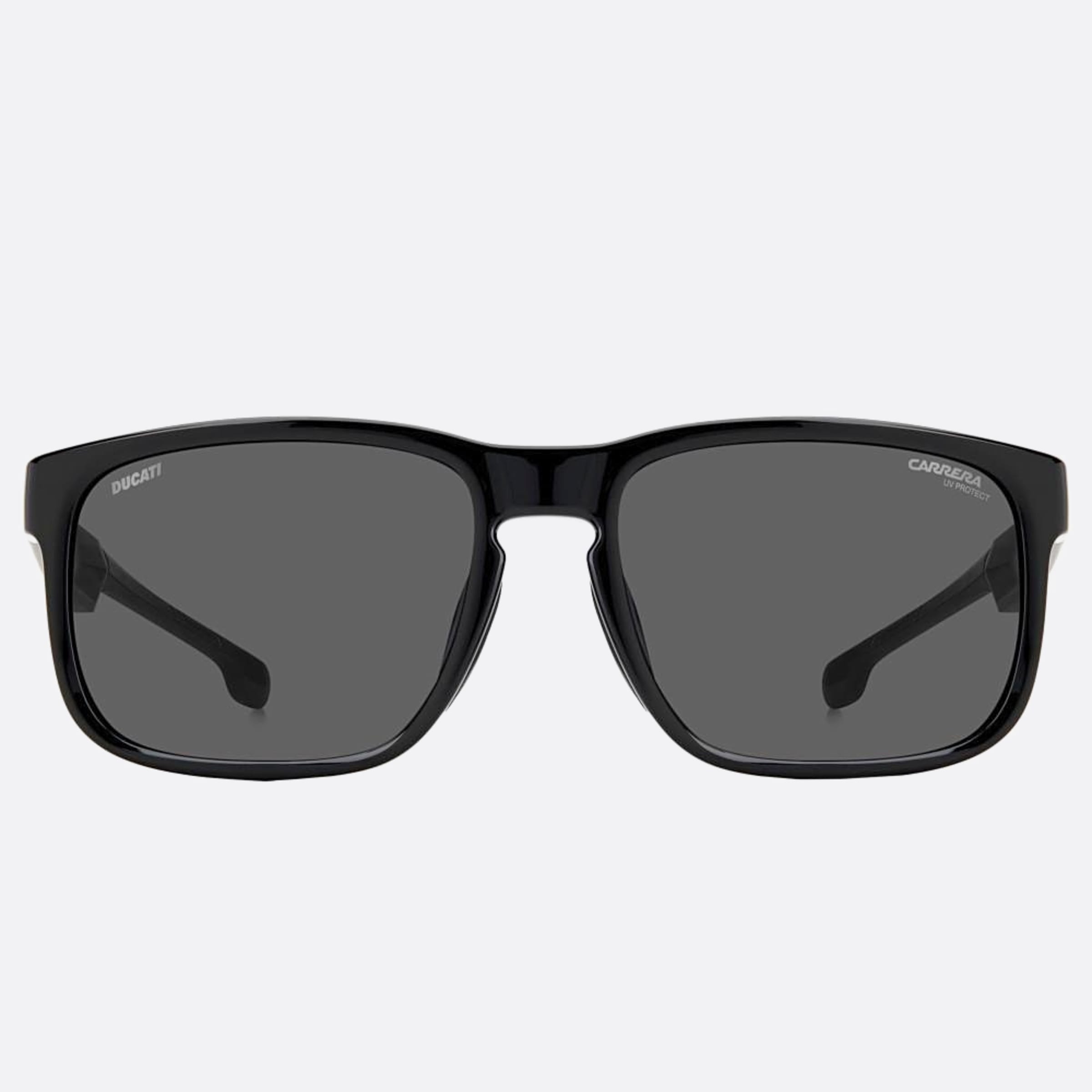 Carrera 57mm Ducati Carduc Black Geometric Men Sunglasses - Main View
