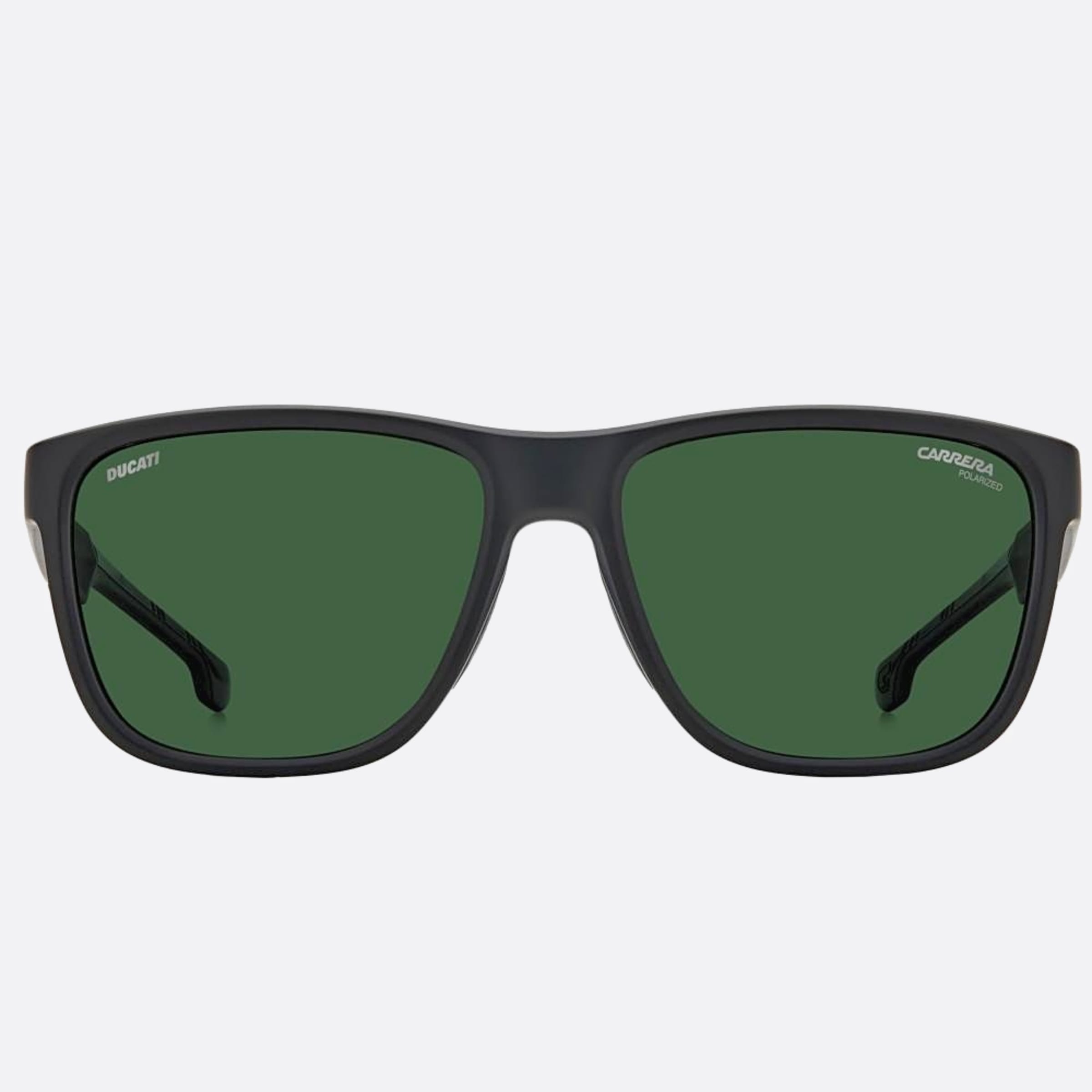 Carrera 57mm Ducati Carduc Black Squared Polarized Men Sunglasses - Main View