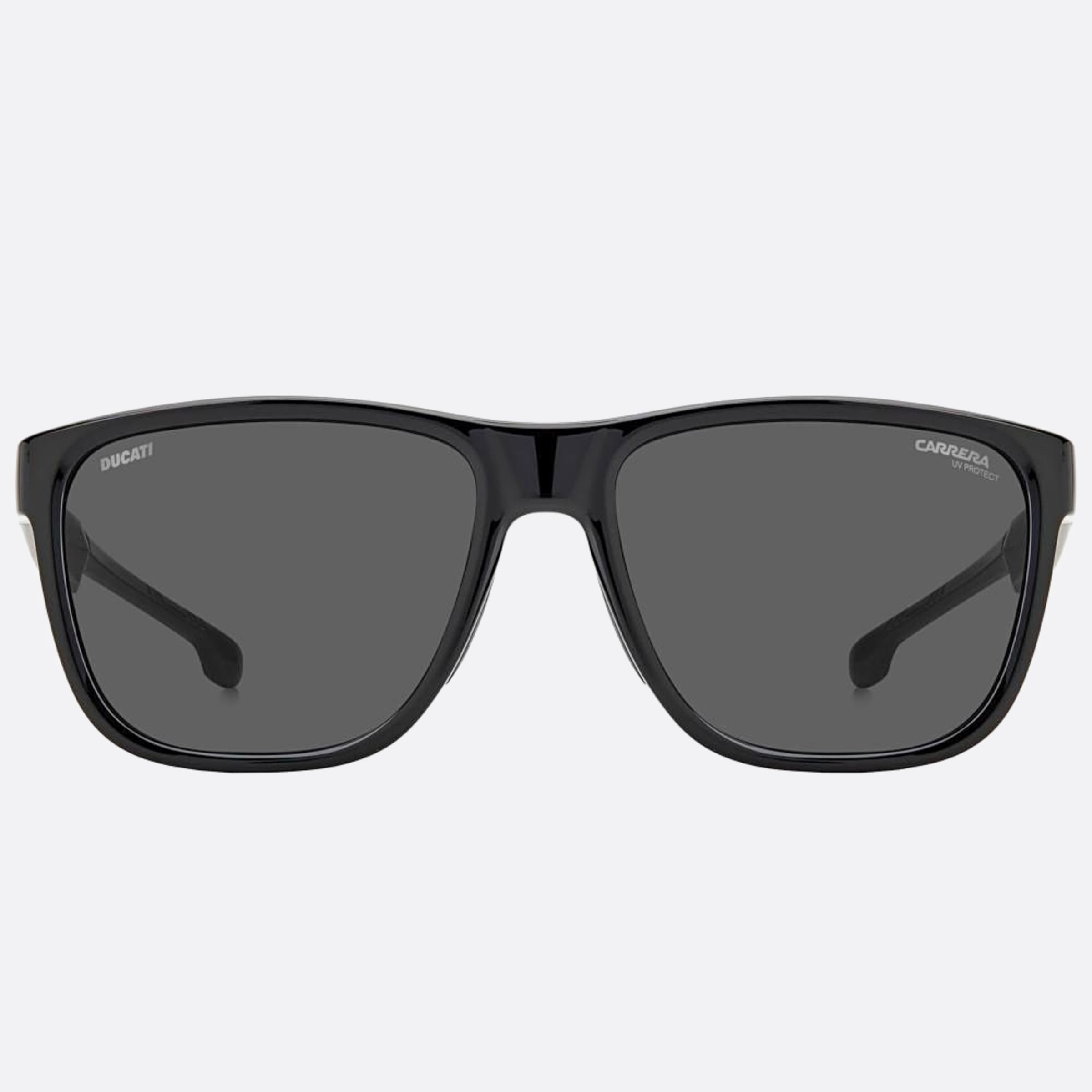 Carrera 57mm Ducati Carduc Black Squared Men Sunglasses - Main View
