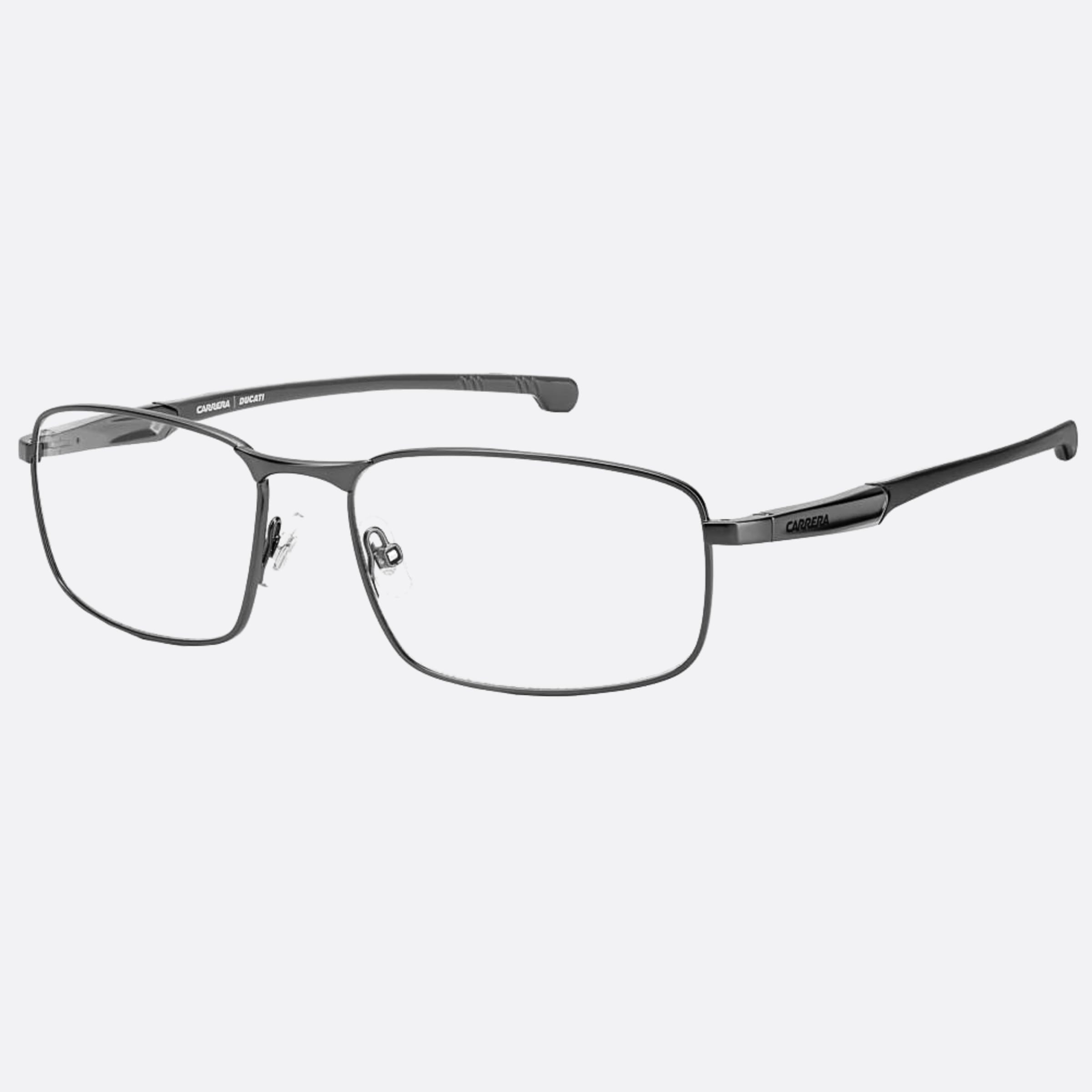 Carrera 55mm Ducati Carduc 5mo Ruthenium Geometric Men Eyeglasses - Side View