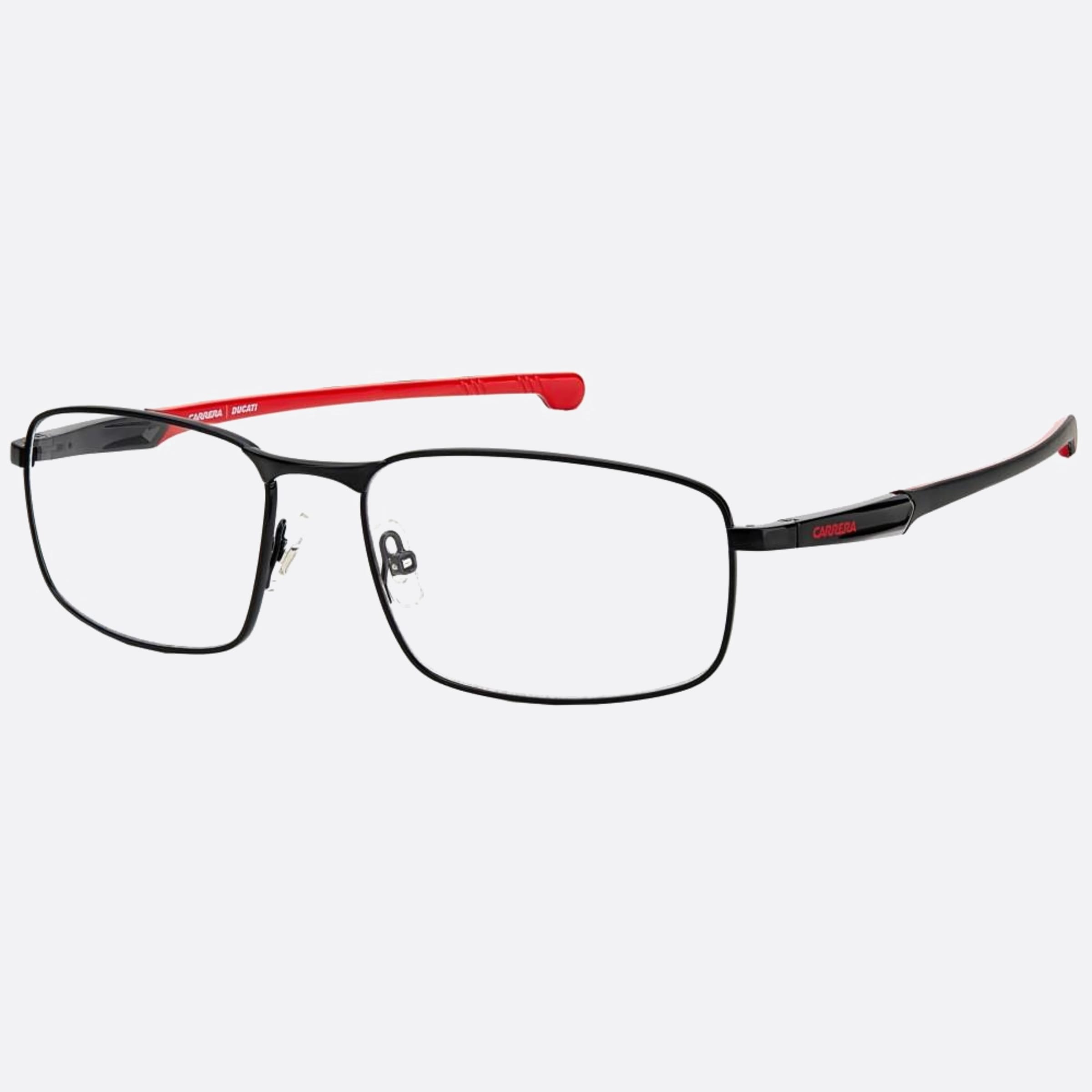 Carrera 55mm Ducati Carduc Oit Black Geometric Men Eyeglasses - Side View