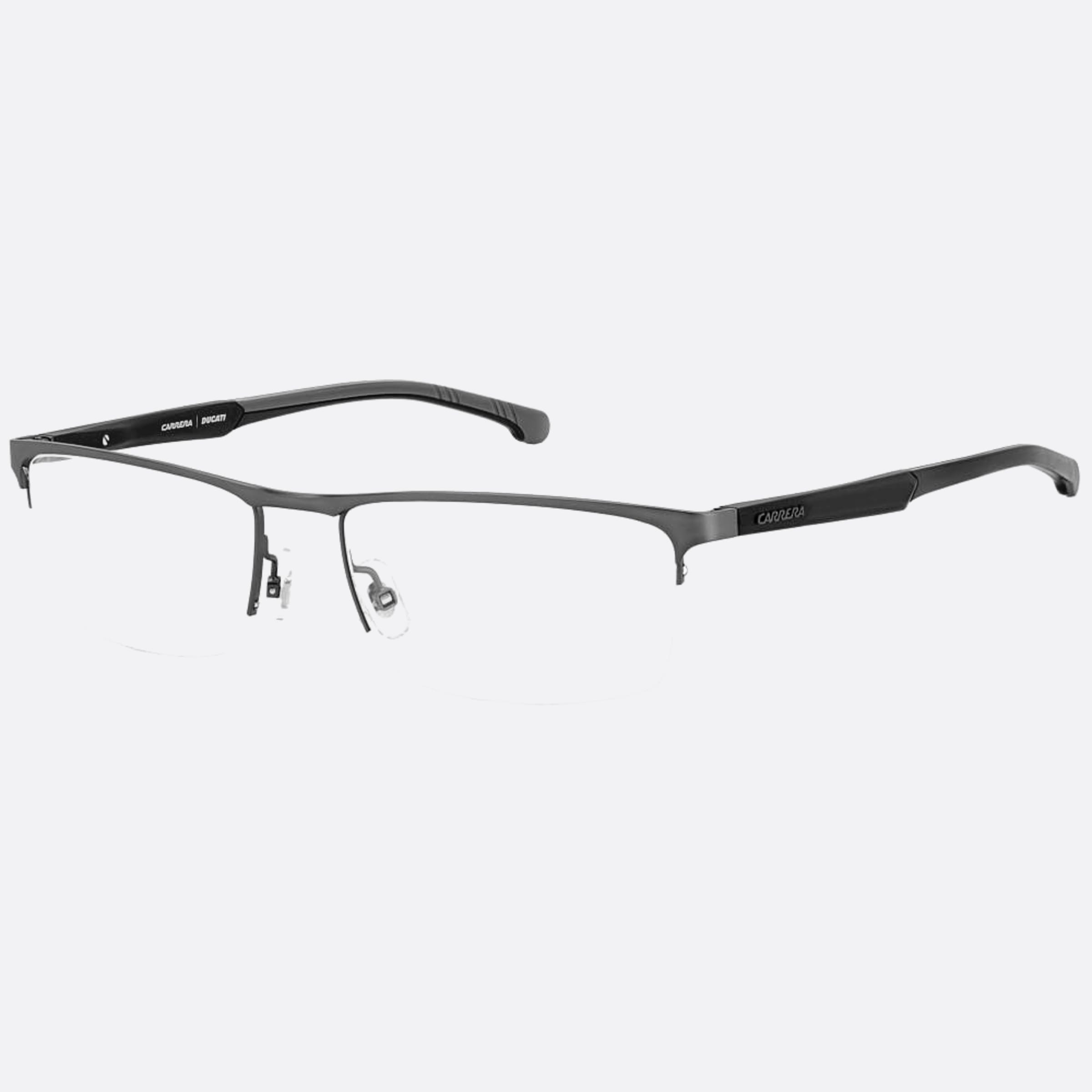 Carrera 57mm Ducati Carduc 5mo Ruthenium Geometric Men Eyeglasses - Side View