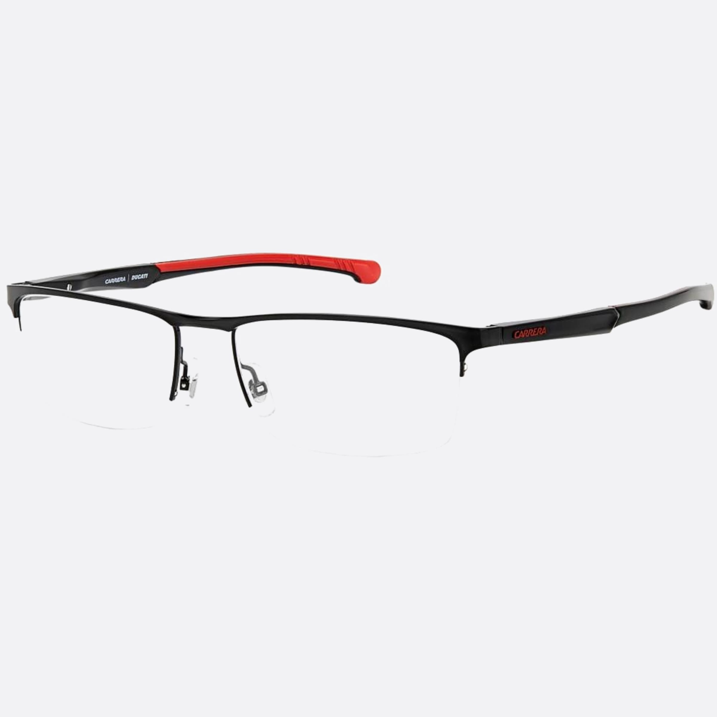 Carrera 55mm Ducati Carduc Oit Black Geometric Men Eyeglasses - Side View