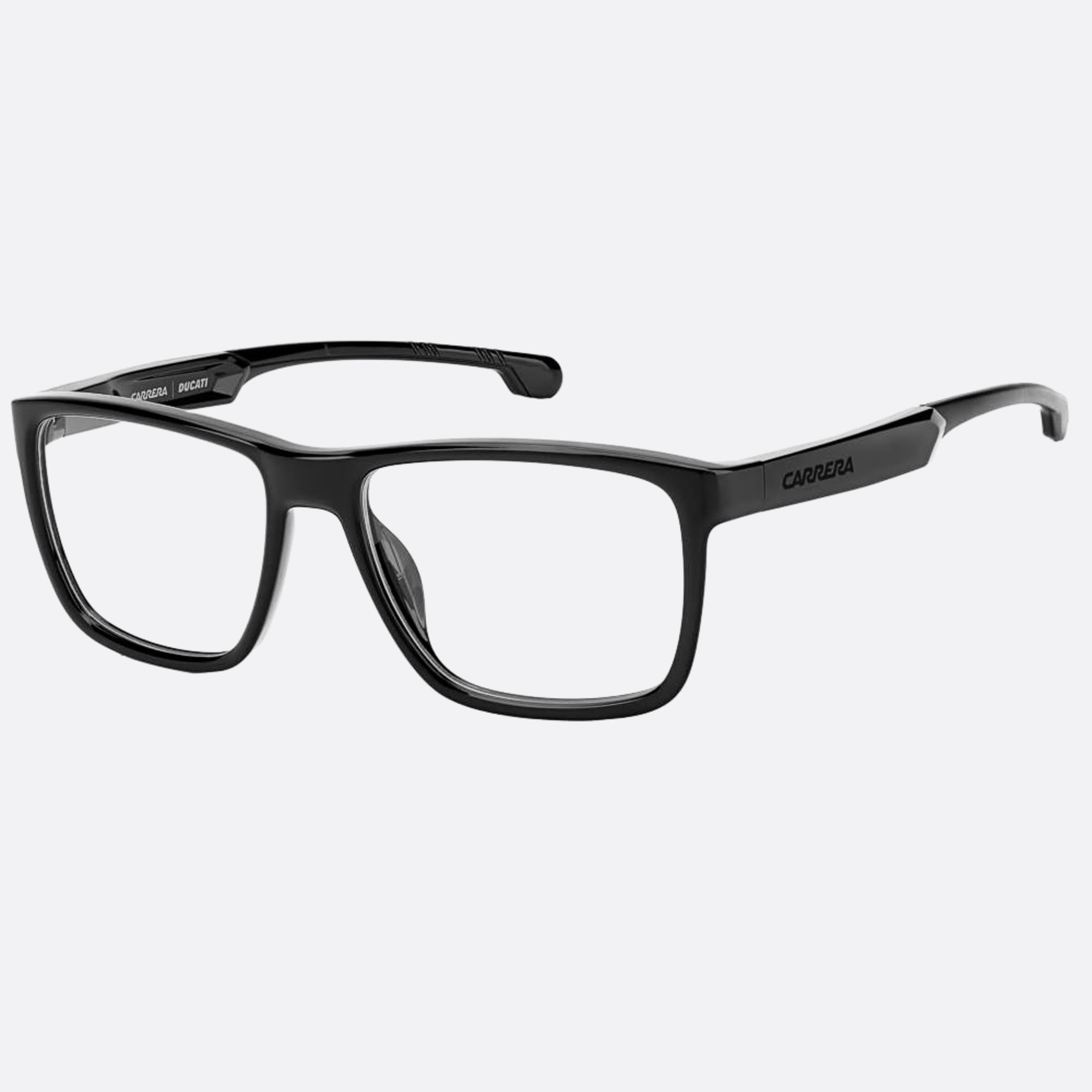 Carrera 55mm Ducati Carduc Black Squared Men Eyeglasses - Side View