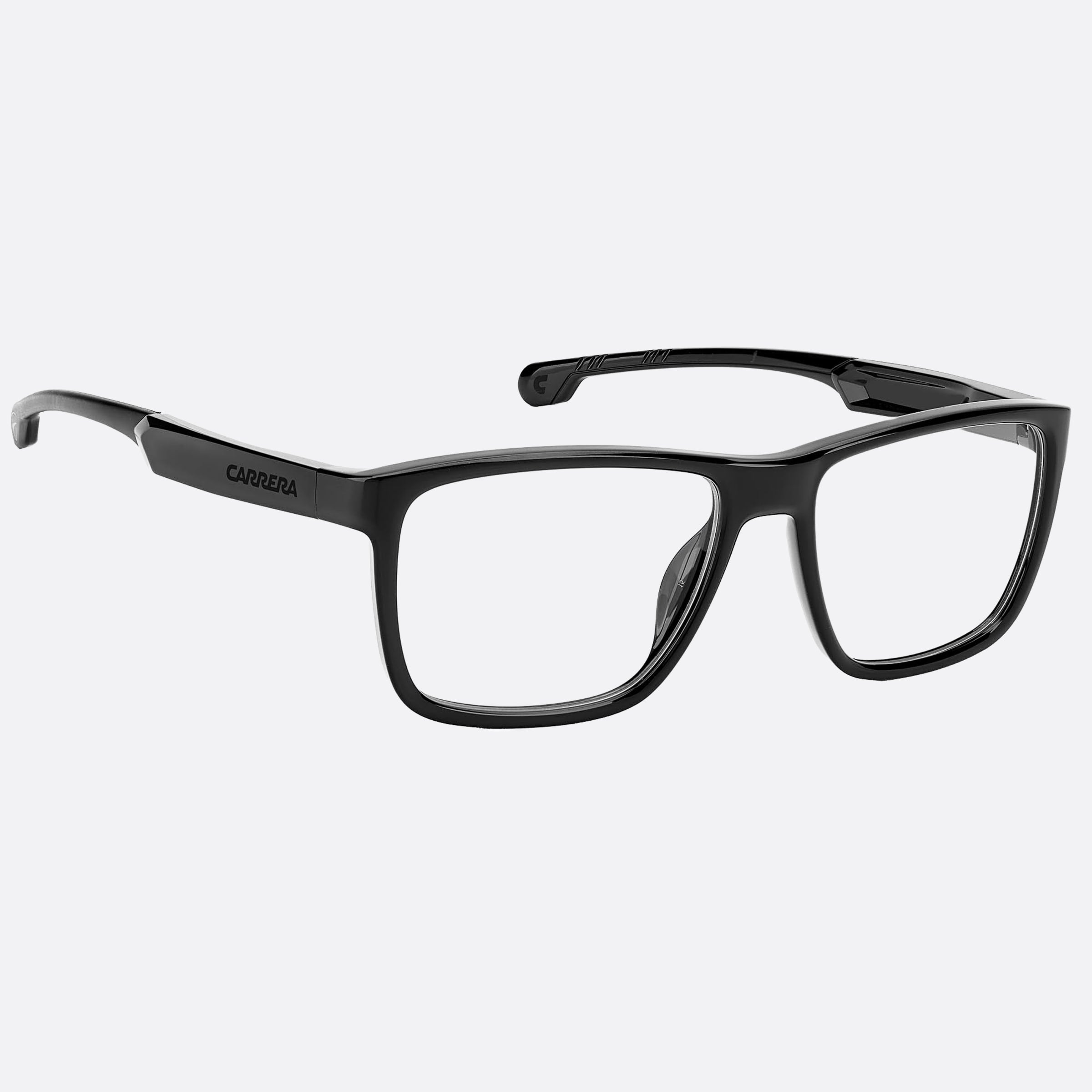 Carrera 55mm Ducati Carduc Black Squared Men Eyeglasses - Detail View