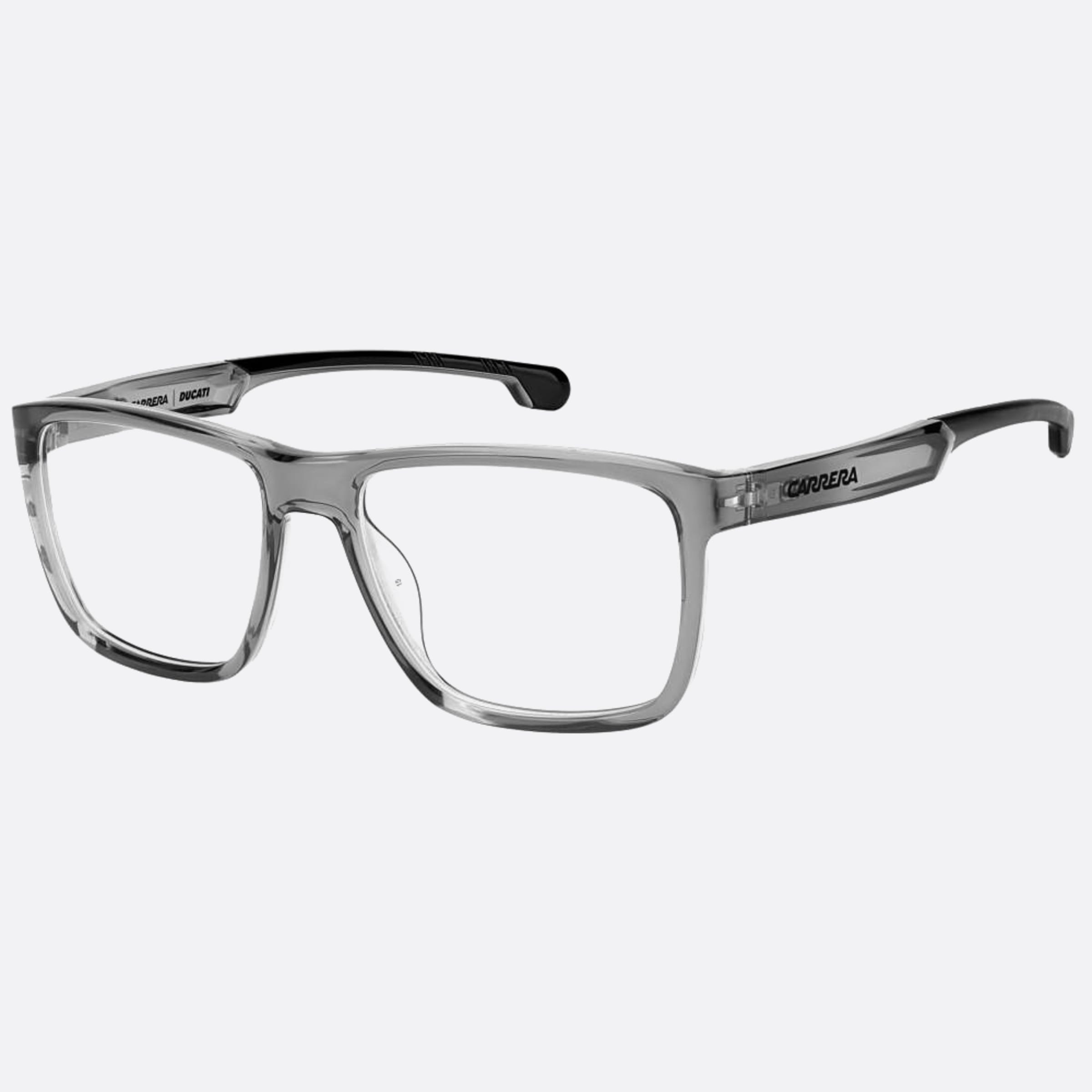 Carrera 55mm Ducati Carduc R6s Grey Squared Men Eyeglasses - Side View