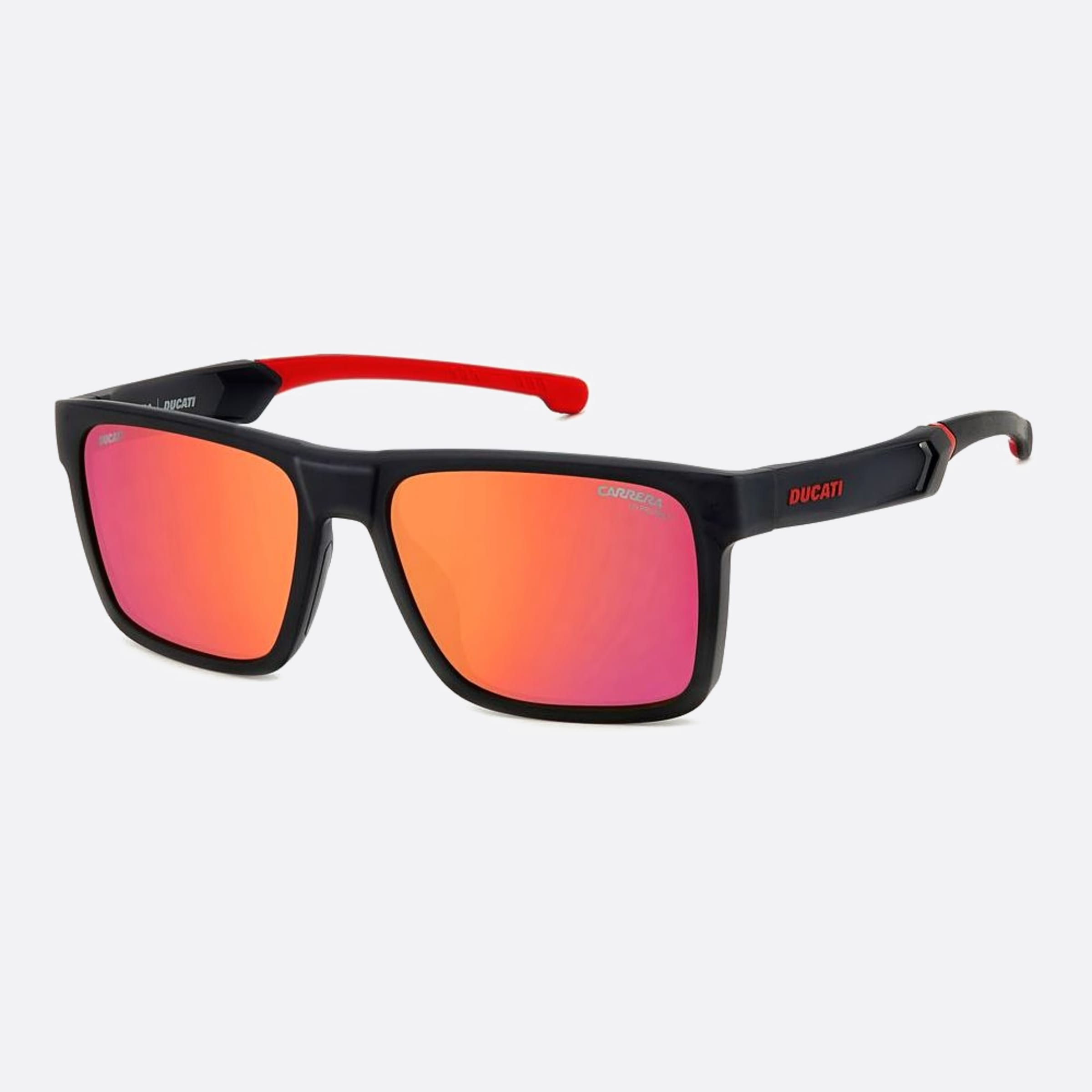 Carrera 55mm Ducati Carduc Oit Black Squared Men Sunglasses - Side View