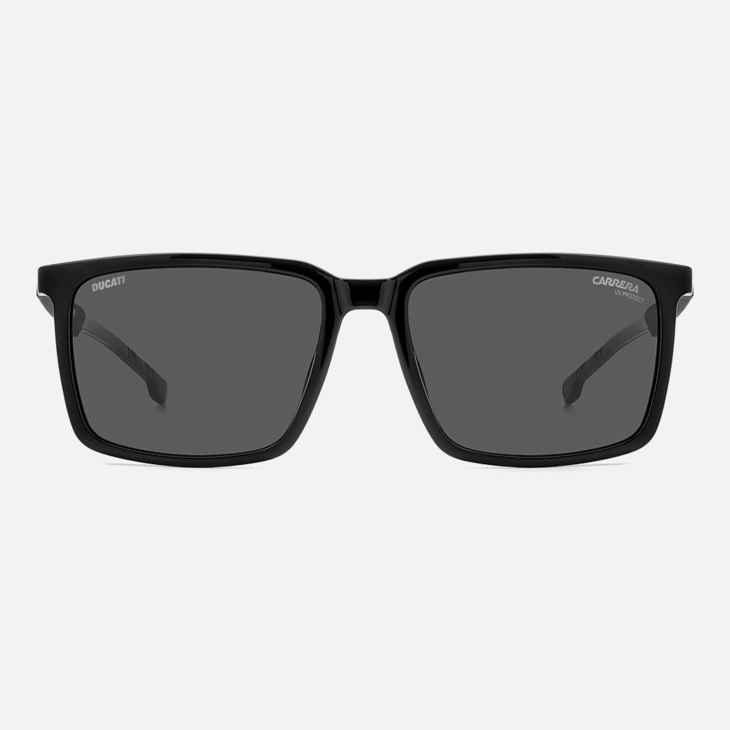 Carrera 56mm Ducati Carduc Black Squared Men Sunglasses - Main View