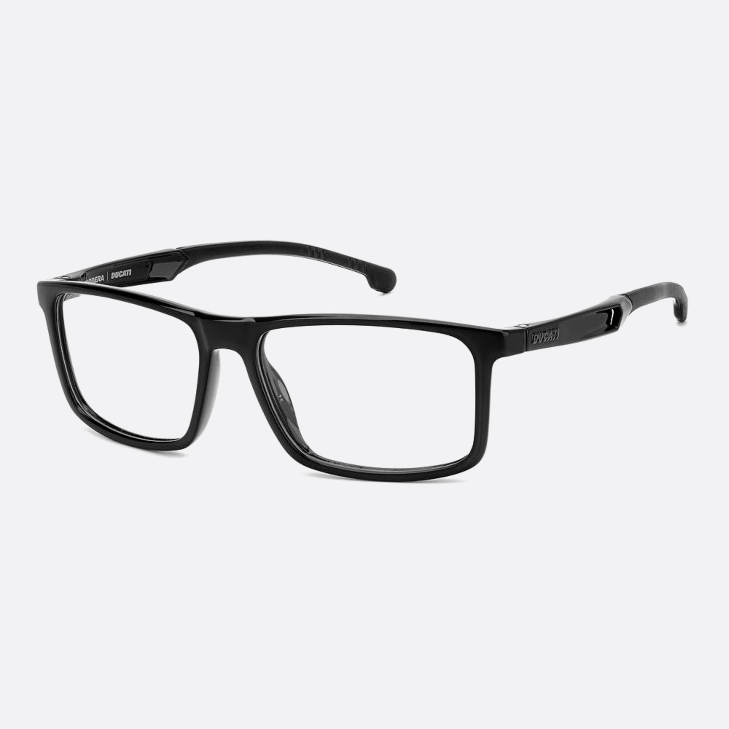 Carrera 56mm Ducati Carduc Black Geometric Men Eyeglasses - Side View
