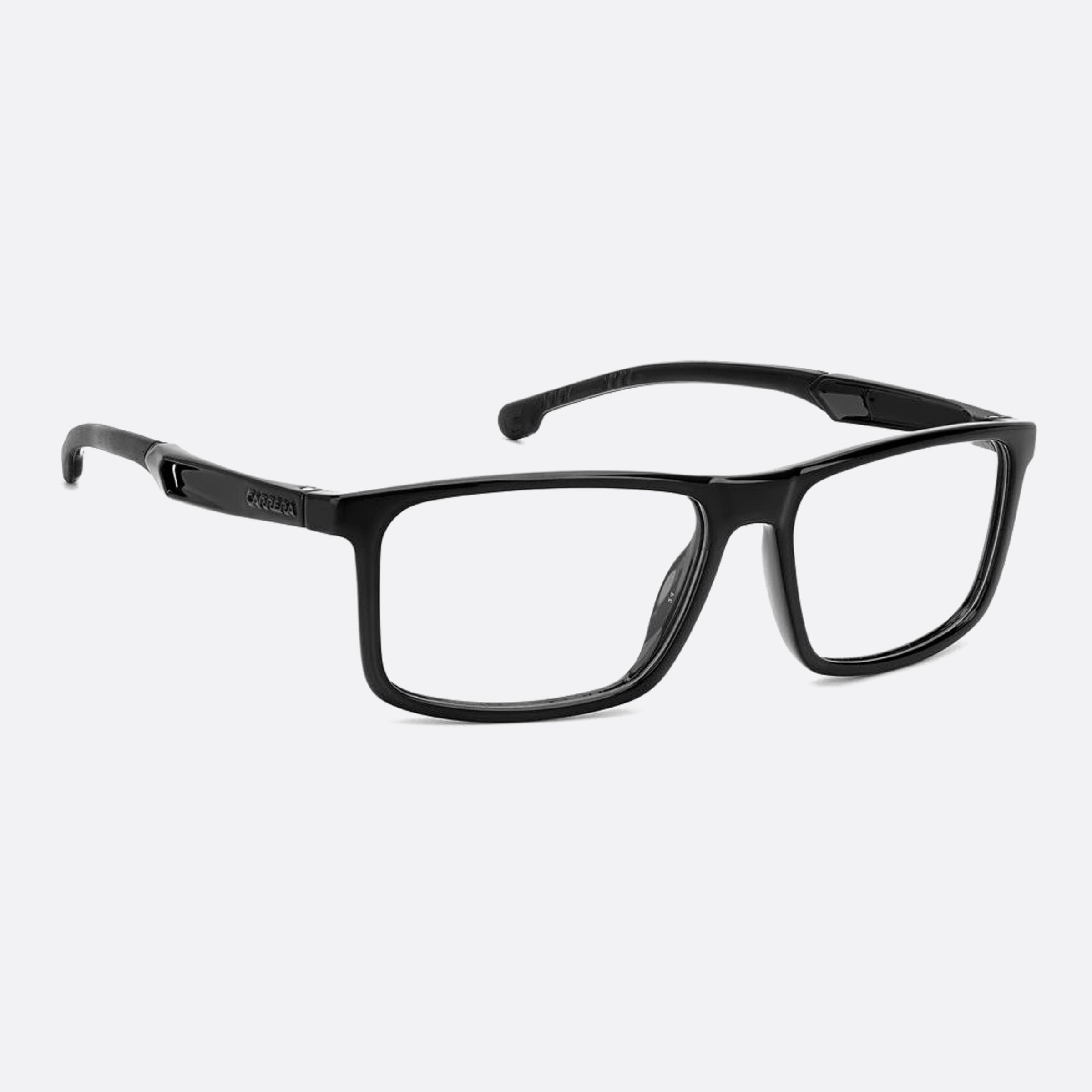 Carrera 56mm Ducati Carduc Black Geometric Men Eyeglasses - Detail View