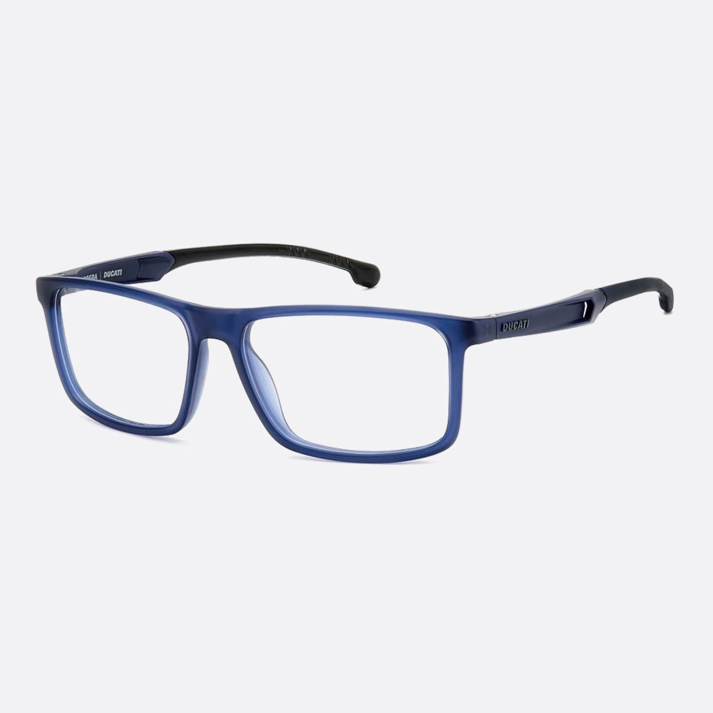 Carrera 56mm Ducati Carduc Fll Blue Geometric Men Eyeglasses - Side View