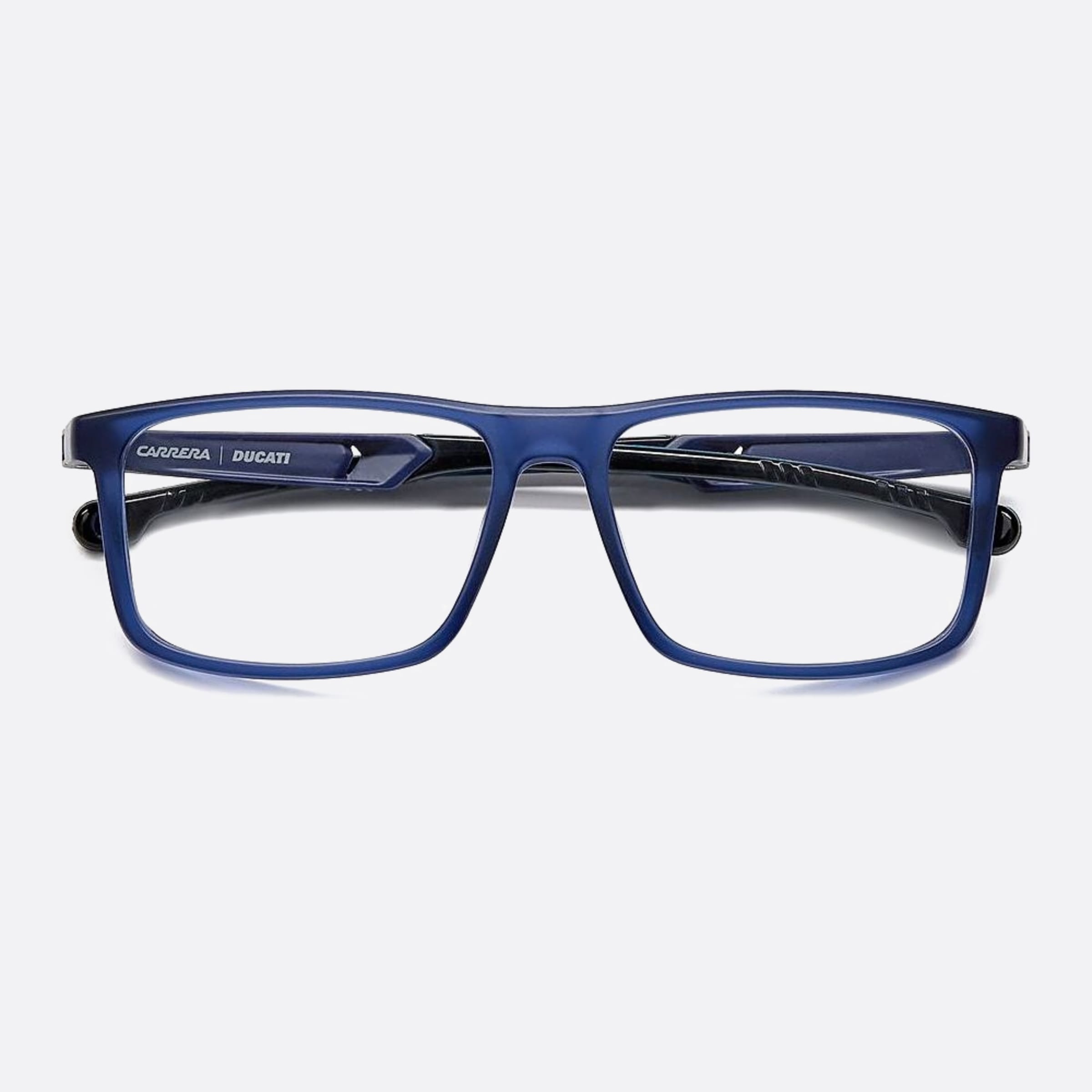 Carrera 56mm Ducati Carduc Fll Blue Geometric Men Eyeglasses - Lifestyle Shot