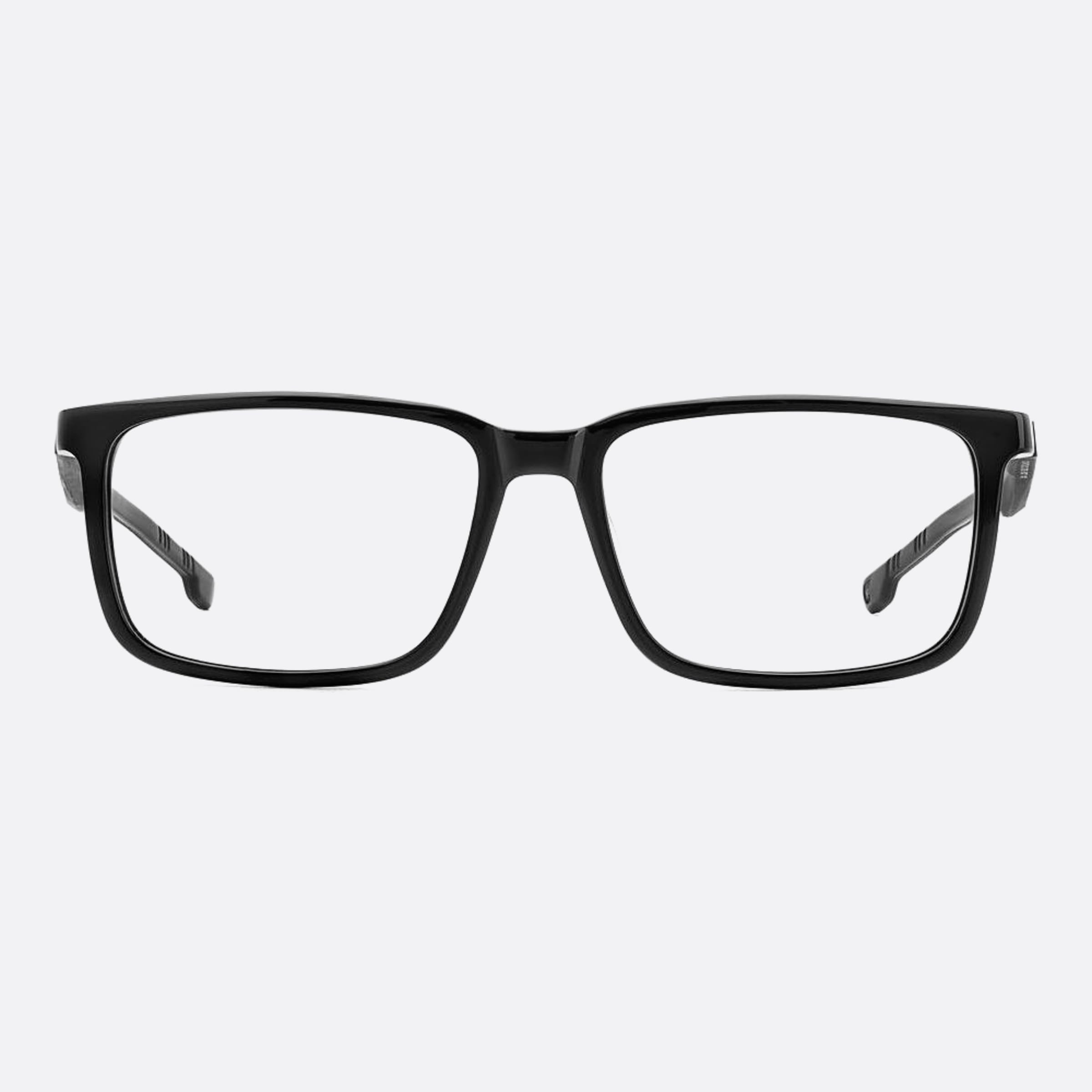Carrera 55mm Ducati Carduc Black Geometric Men Eyeglasses - Main View