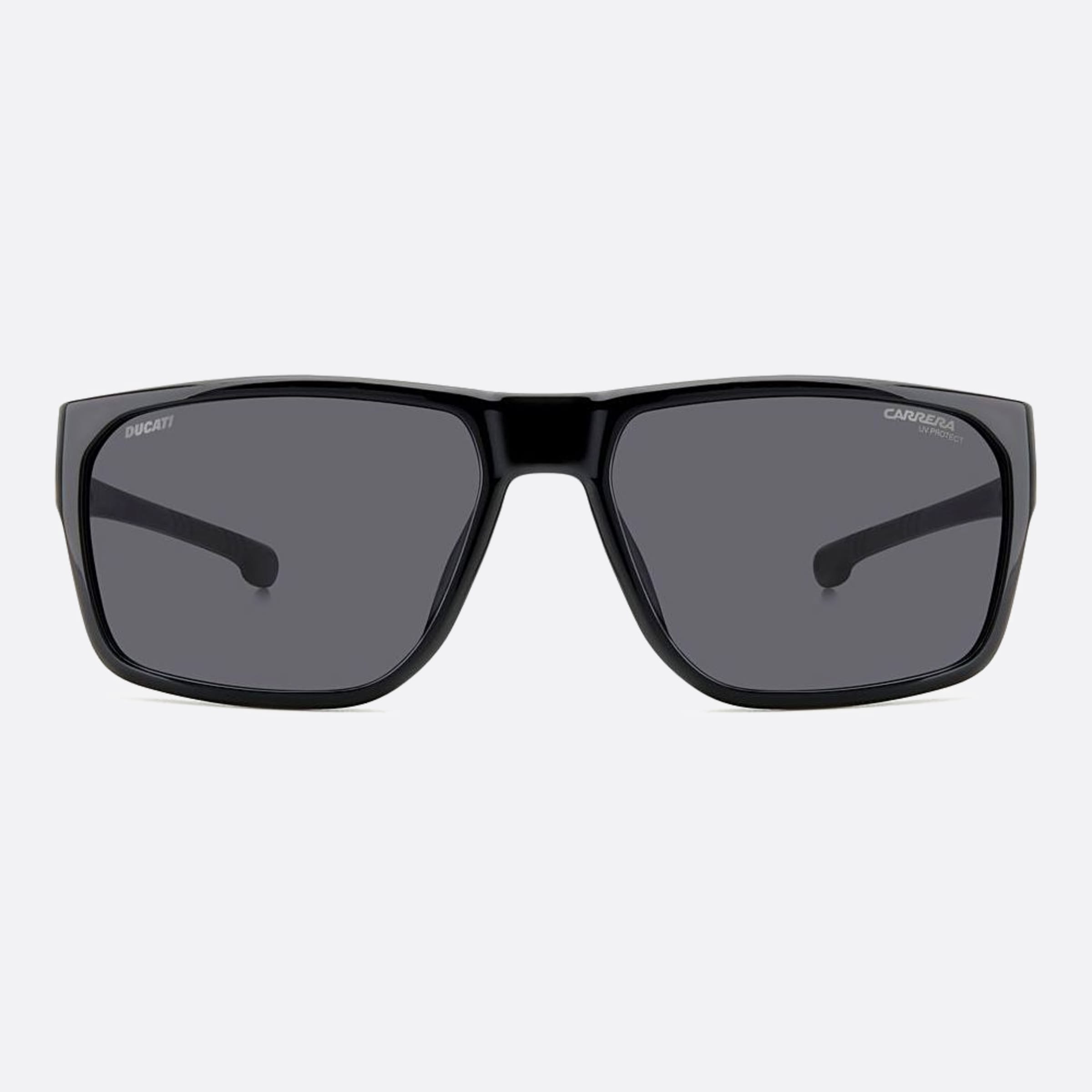 Carrera 59mm Ducati Carduc Black Geometric Men Sunglasses - Main View