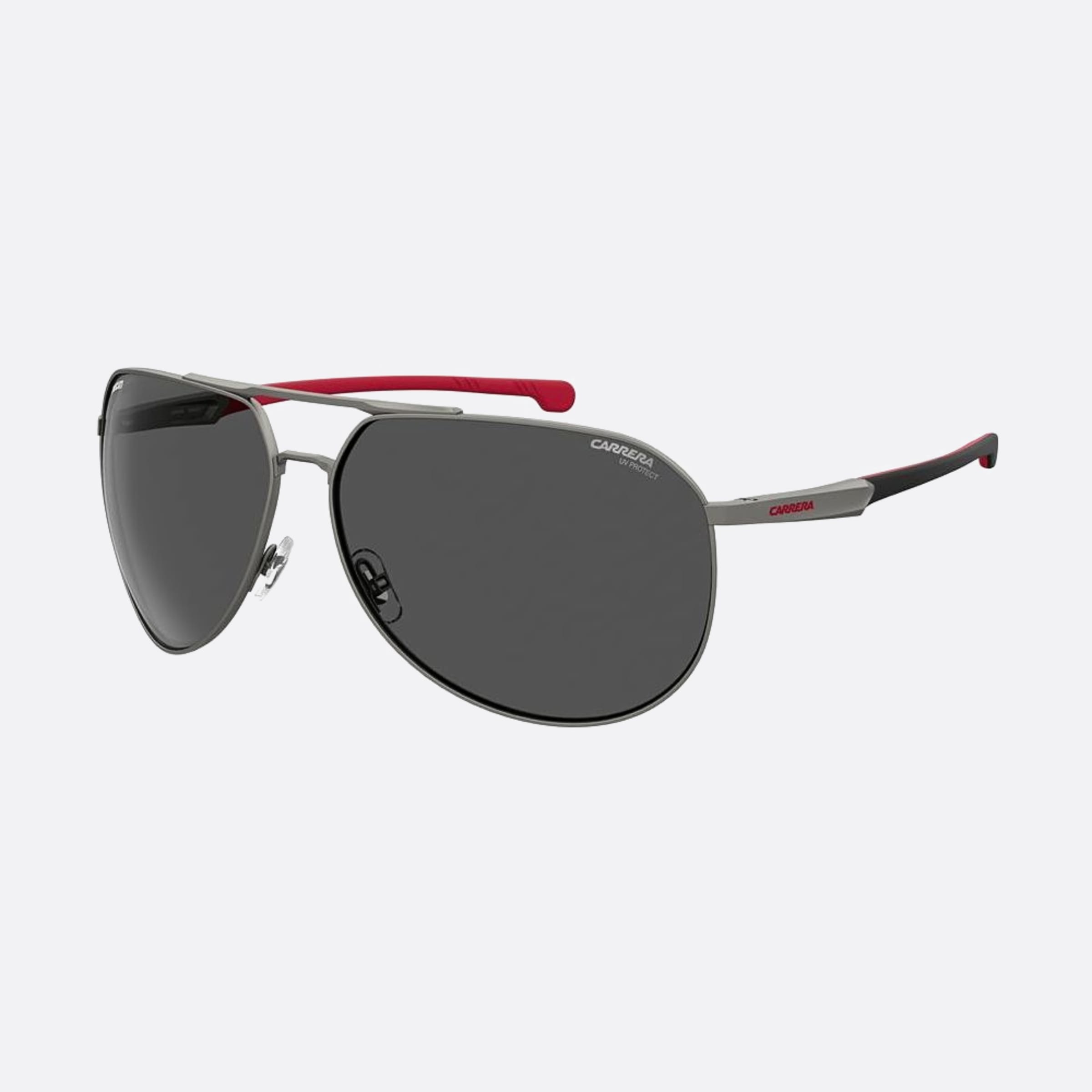 Carrera 67mm Ducati Carduc 3s3 Grey Pilot Men Sunglasses - Side View