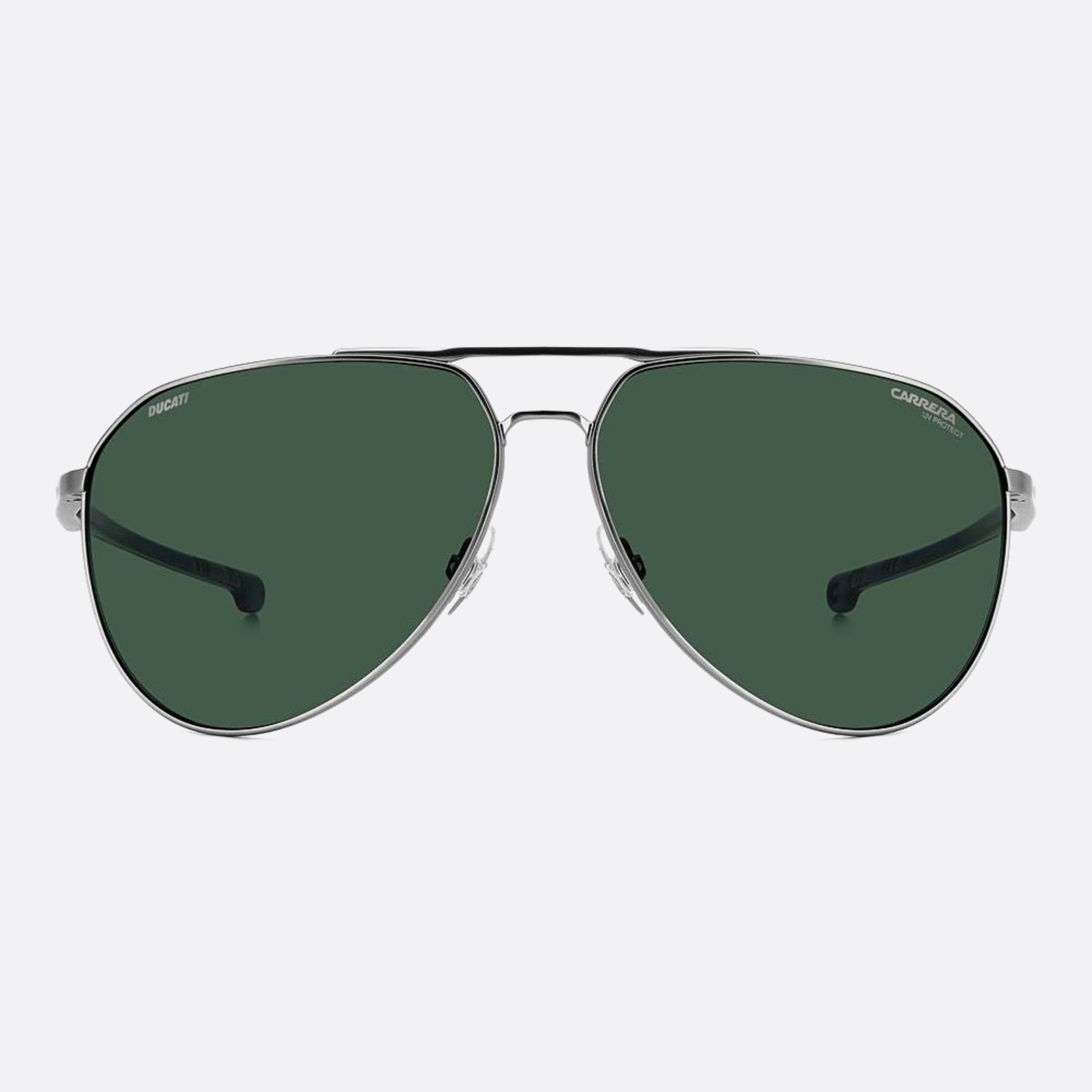 Carrera 67mm Ducati Carduc R80 Grey Pilot Men Sunglasses - Main View