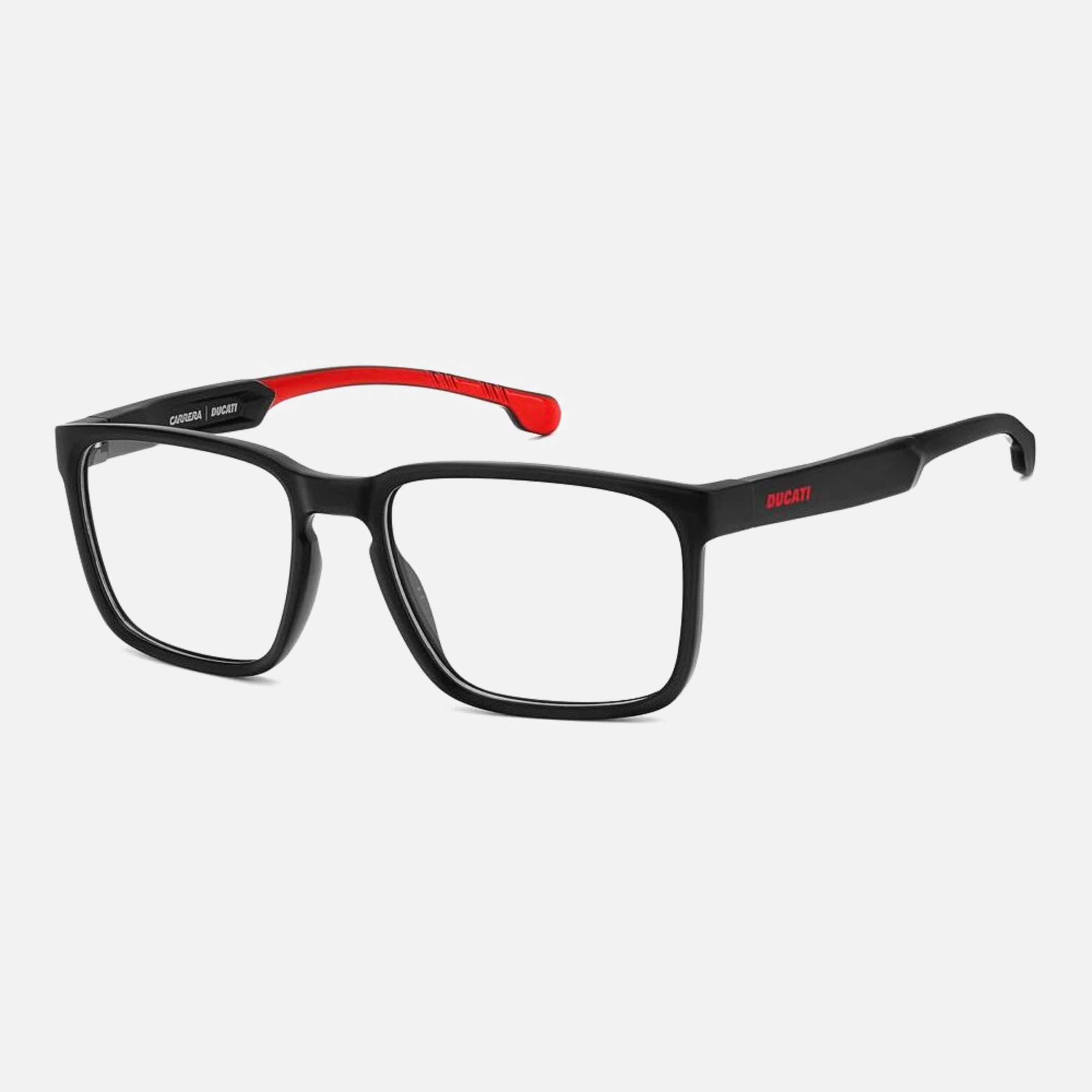 Carrera 56mm Ducati Carduc Oit Black Geometric Men Eyeglasses - Side View