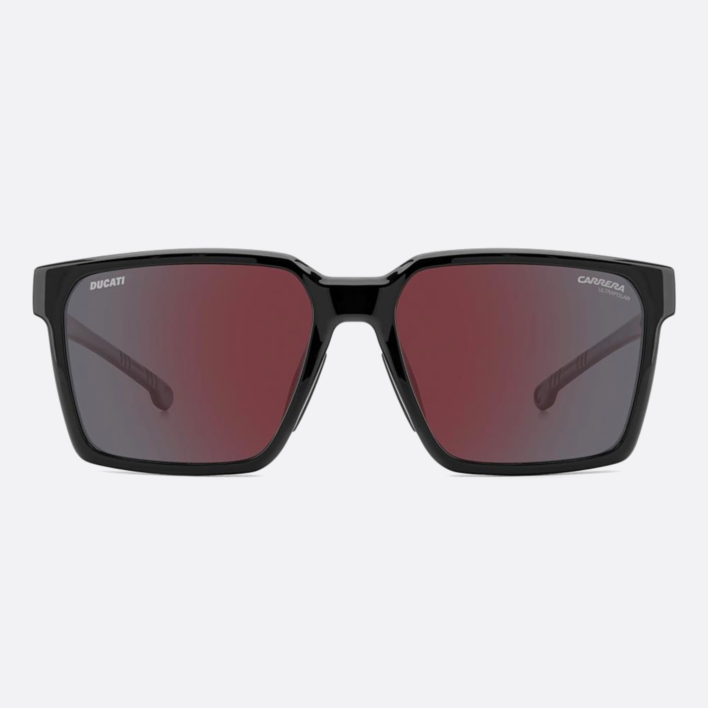 Carrera 56mm Ducati Carduc Oit Black Squared Men Sunglasses - Main View