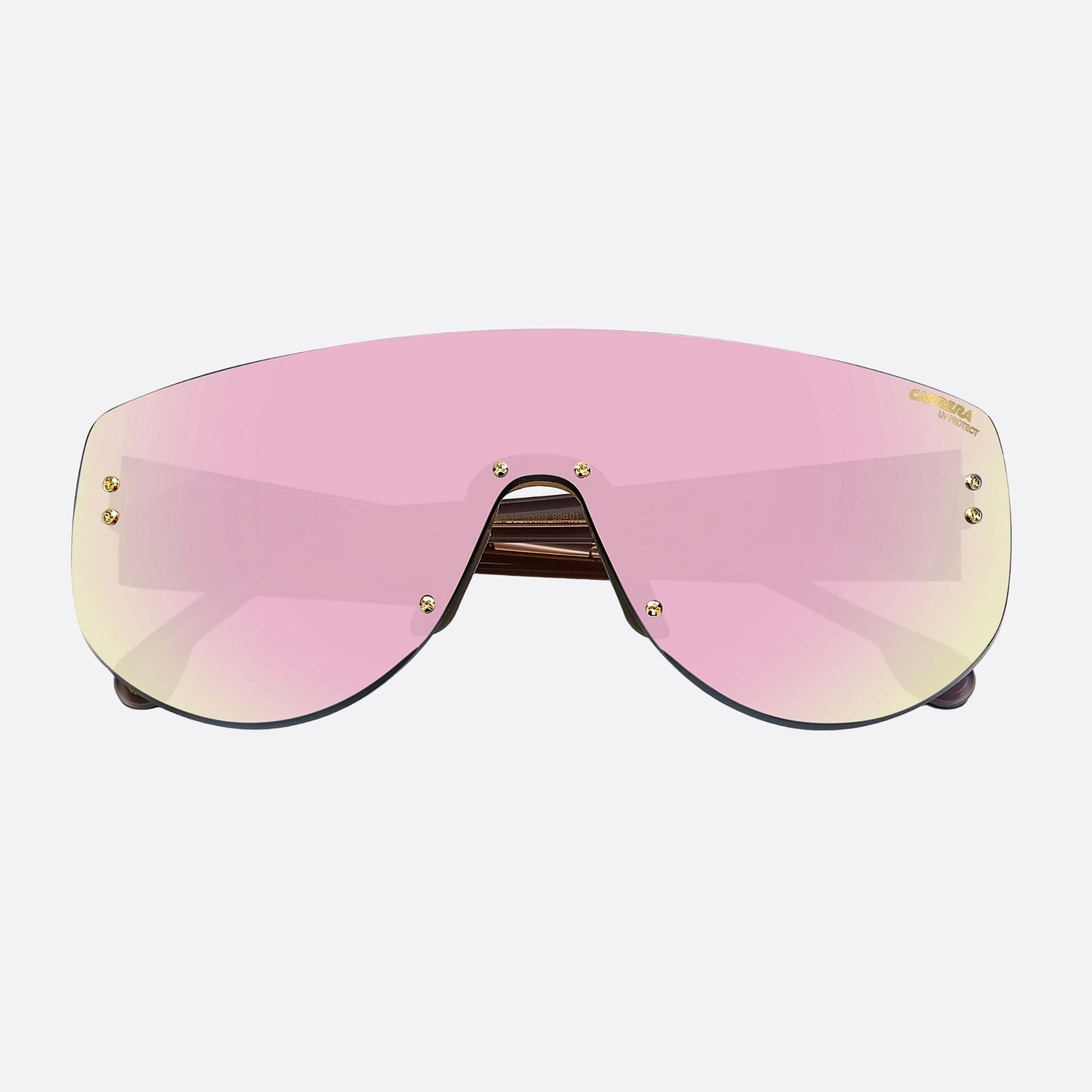 Carrera 99mm Flaglab Black Shield Women Sunglasses - Lifestyle Shot