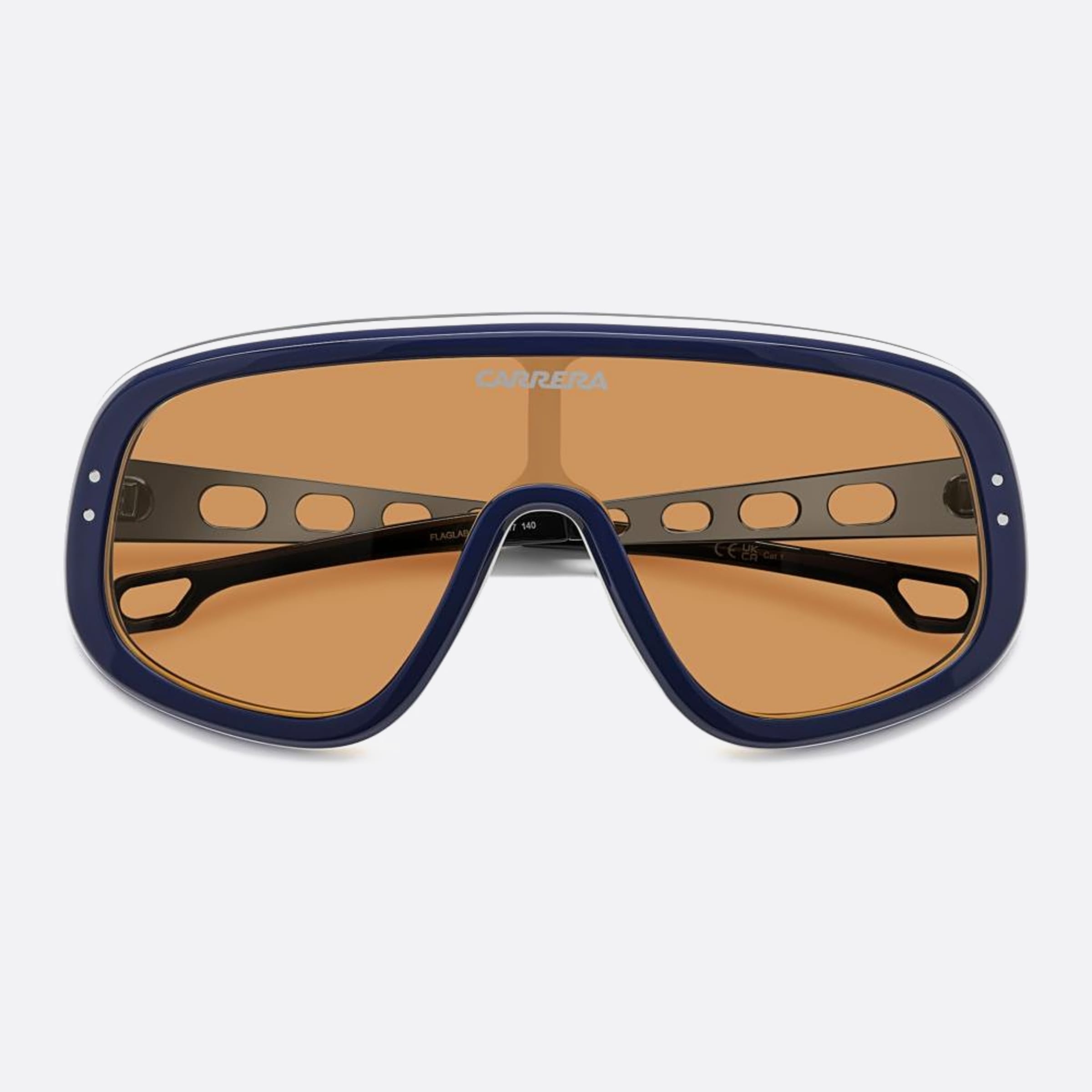 Carrera 99mm Flaglab Special Edition Dty Blue Shield Men Sunglasses - Main View