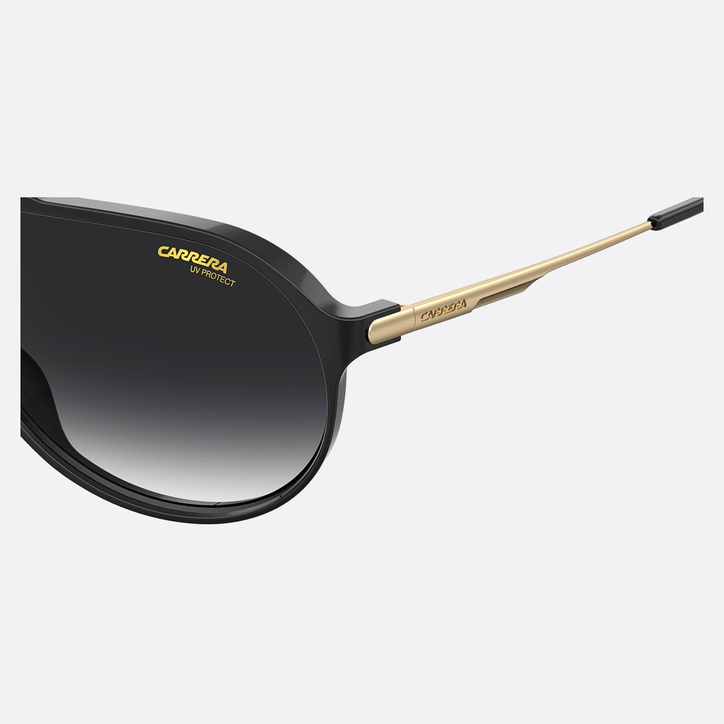 Carrera 63mm Hot65 Black Pilot Unisex Sunglasses - Lifestyle Shot