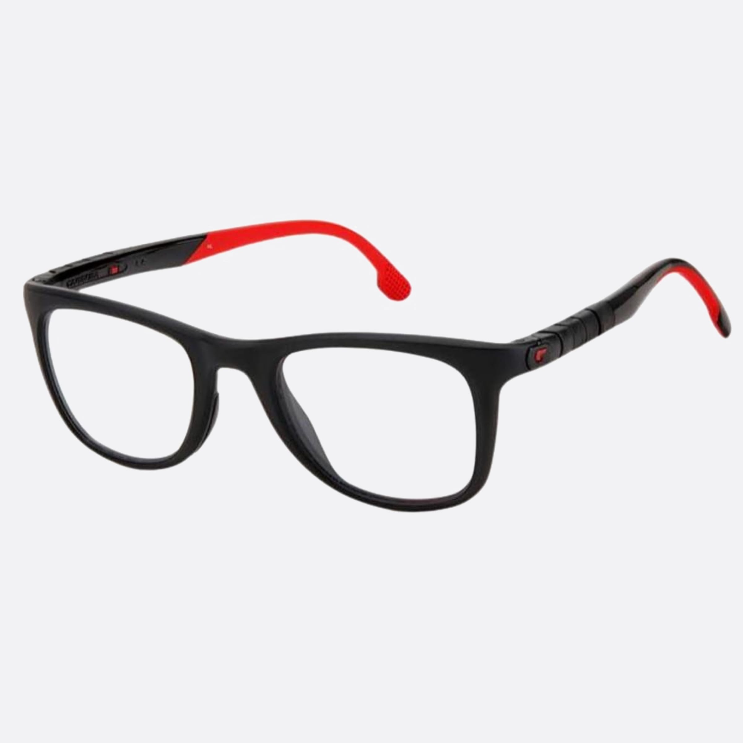 Carrera 50mm Hyperfit Black Rectangle Men Eyeglasses - Side View