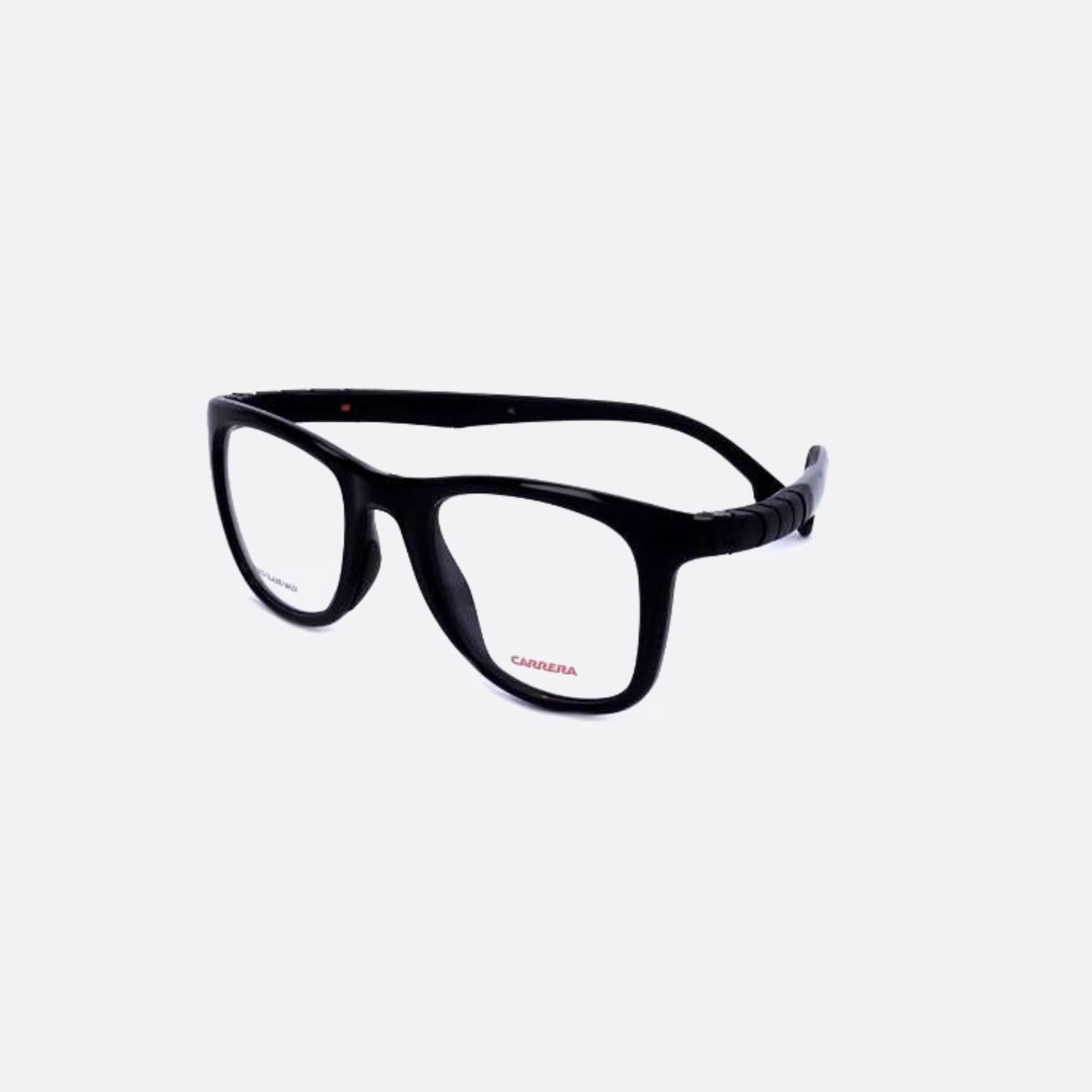Carrera 50mm Hyperfit Black Rectangle Men Eyeglasses - Side View