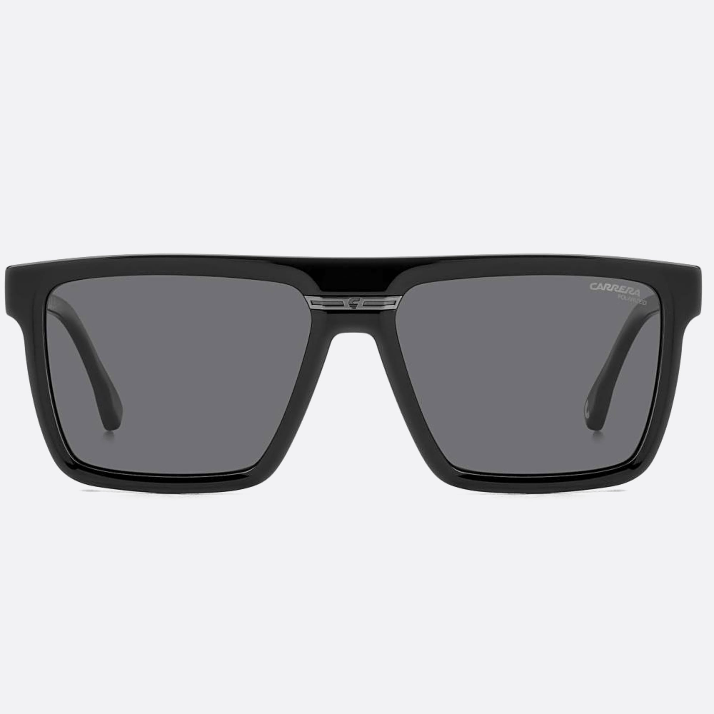 Carrera 58mm Victory Black Geometric Polarized Men Sunglasses - Main View