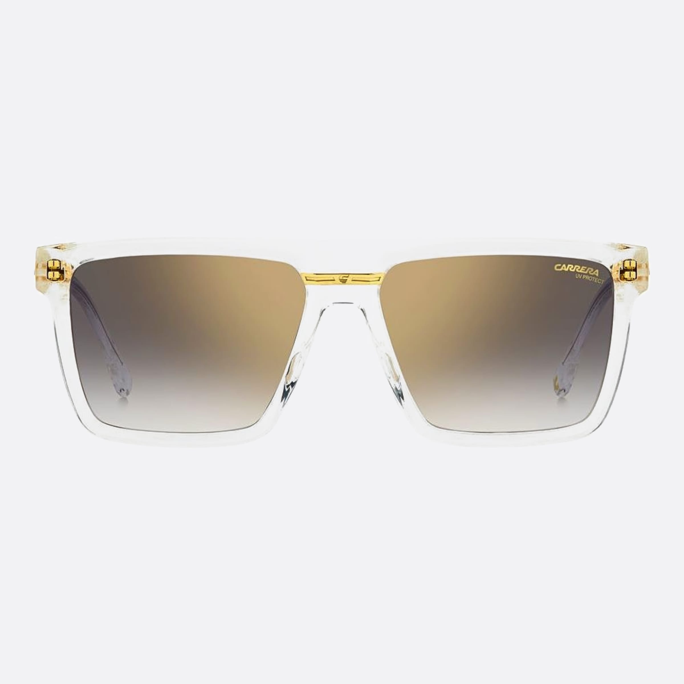 Carrera 58mm Victory Transparent Geometric Men Sunglasses - Main View
