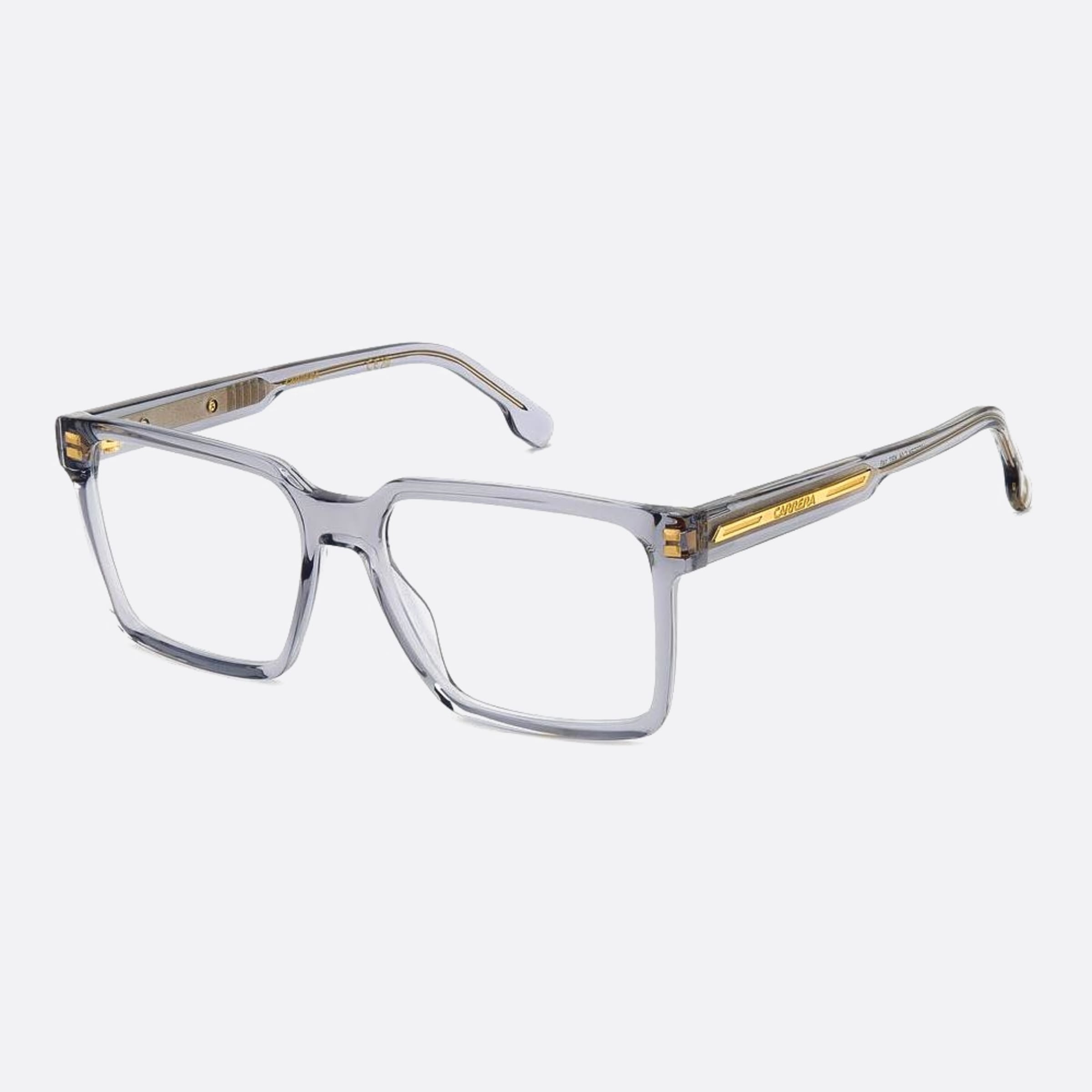 Carrera 55mm Victory Kb7 Grey Squared Men Eyeglasses - Side View