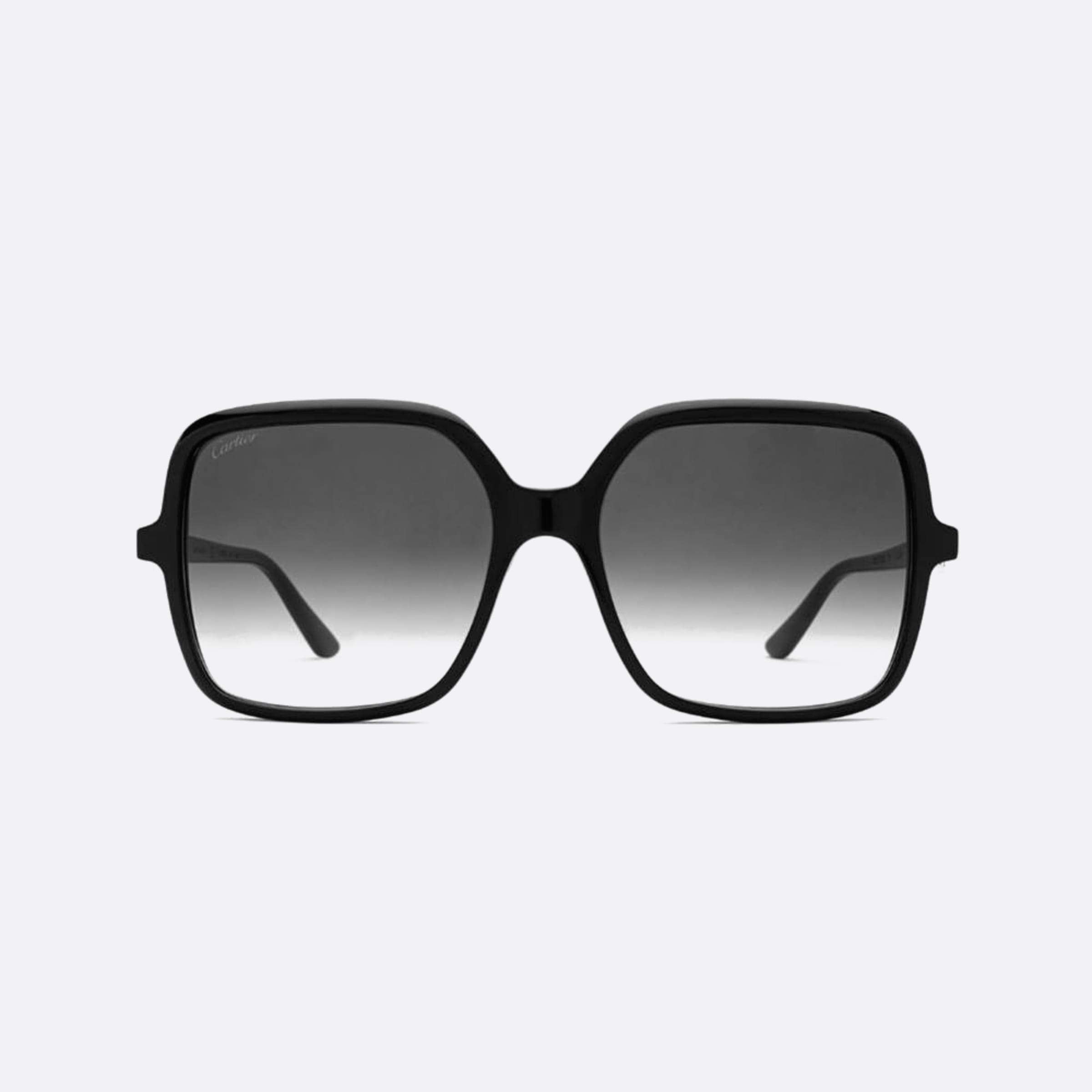 Cartier 58mm Black Butterfly Women Sunglasses - Main View