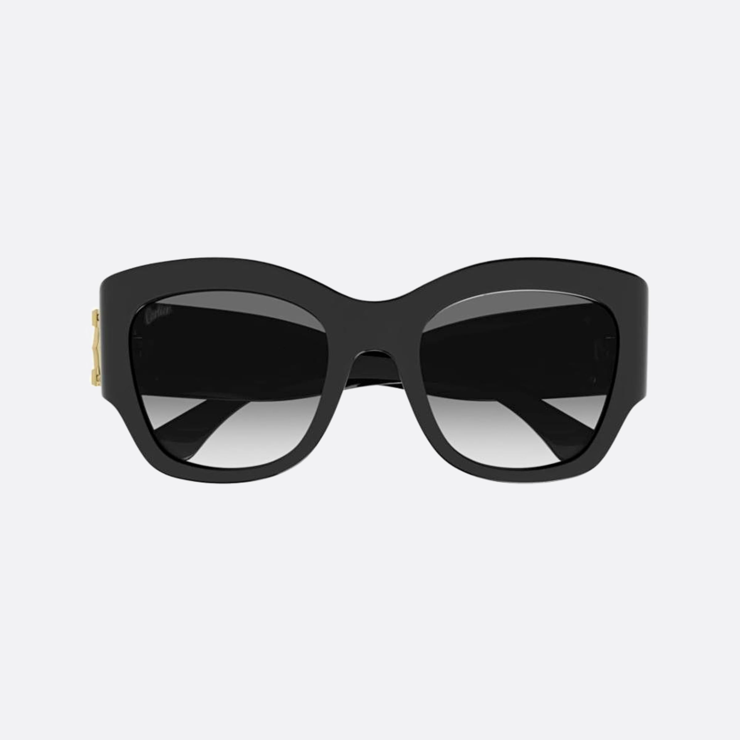 Cartier 52mm Blgy Black Visor Women Sunglasses - Main View