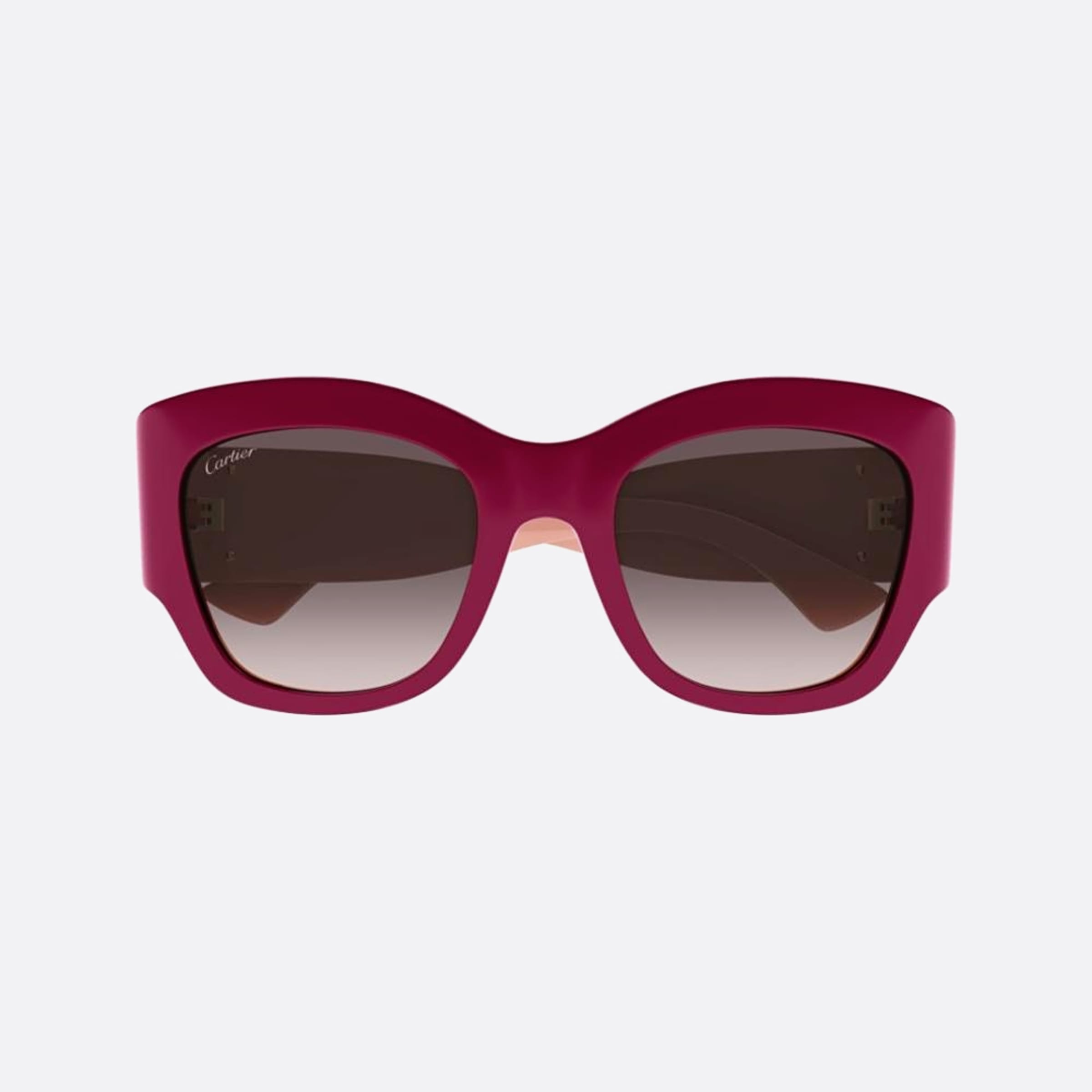 Cartier 52mm Bggy Violet Visor Women Sunglasses - Main View