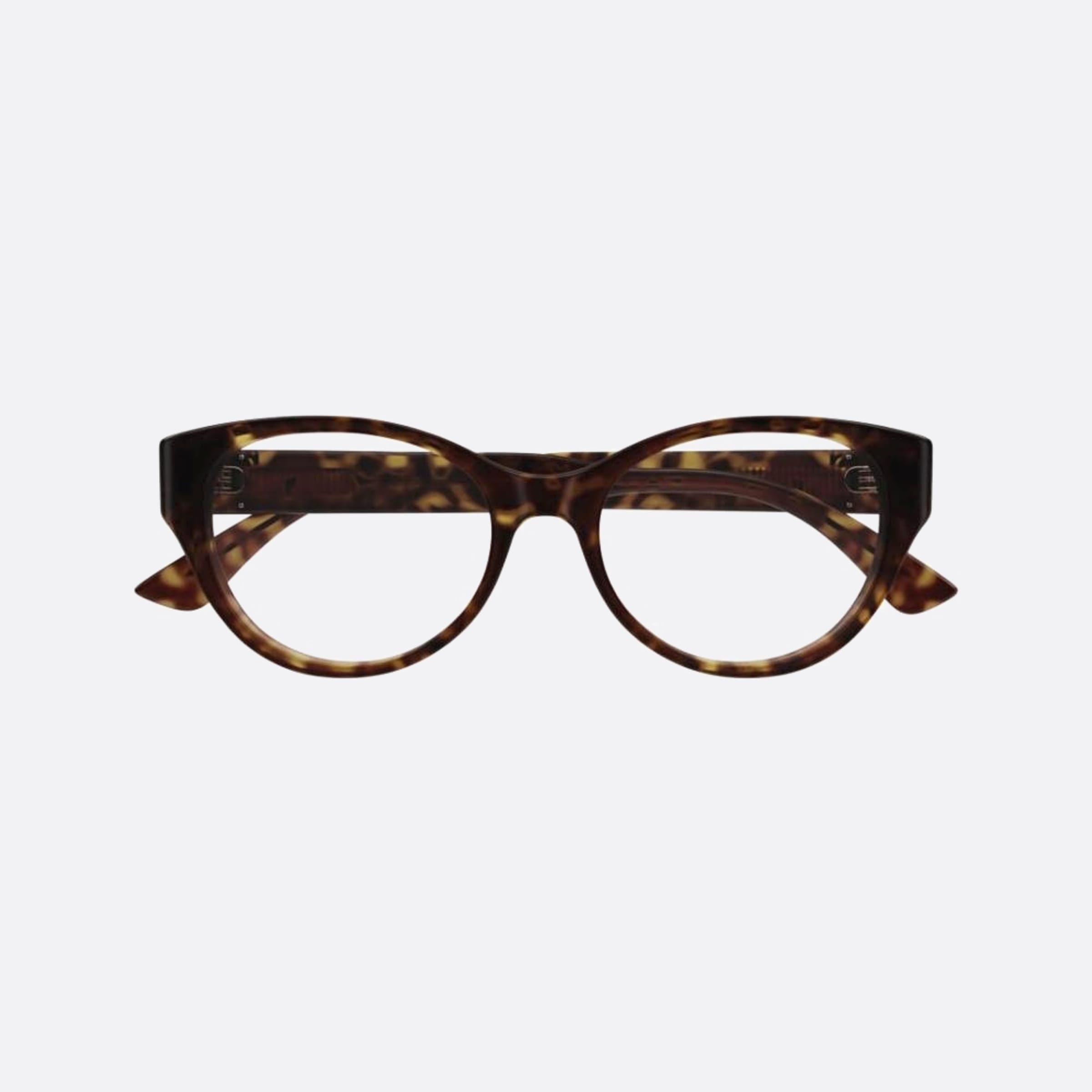 Cartier 53mm Havana Squared Women Eyeglasses - Main View