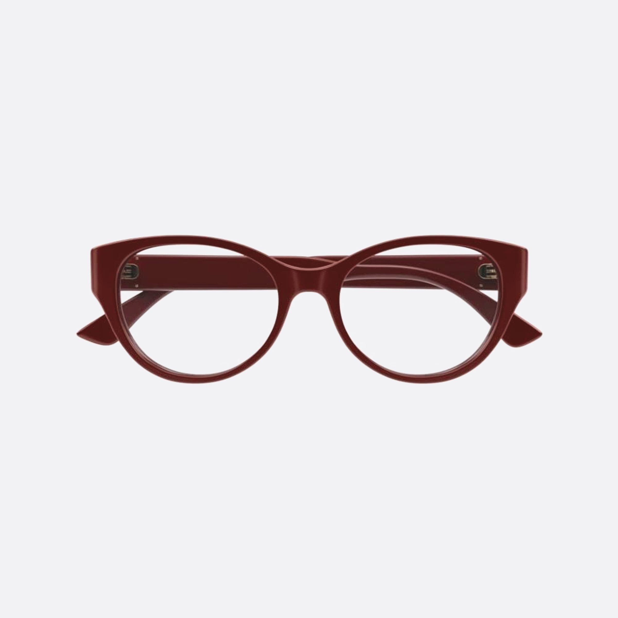 Cartier 53mm Red Squared Women Eyeglasses - Main View