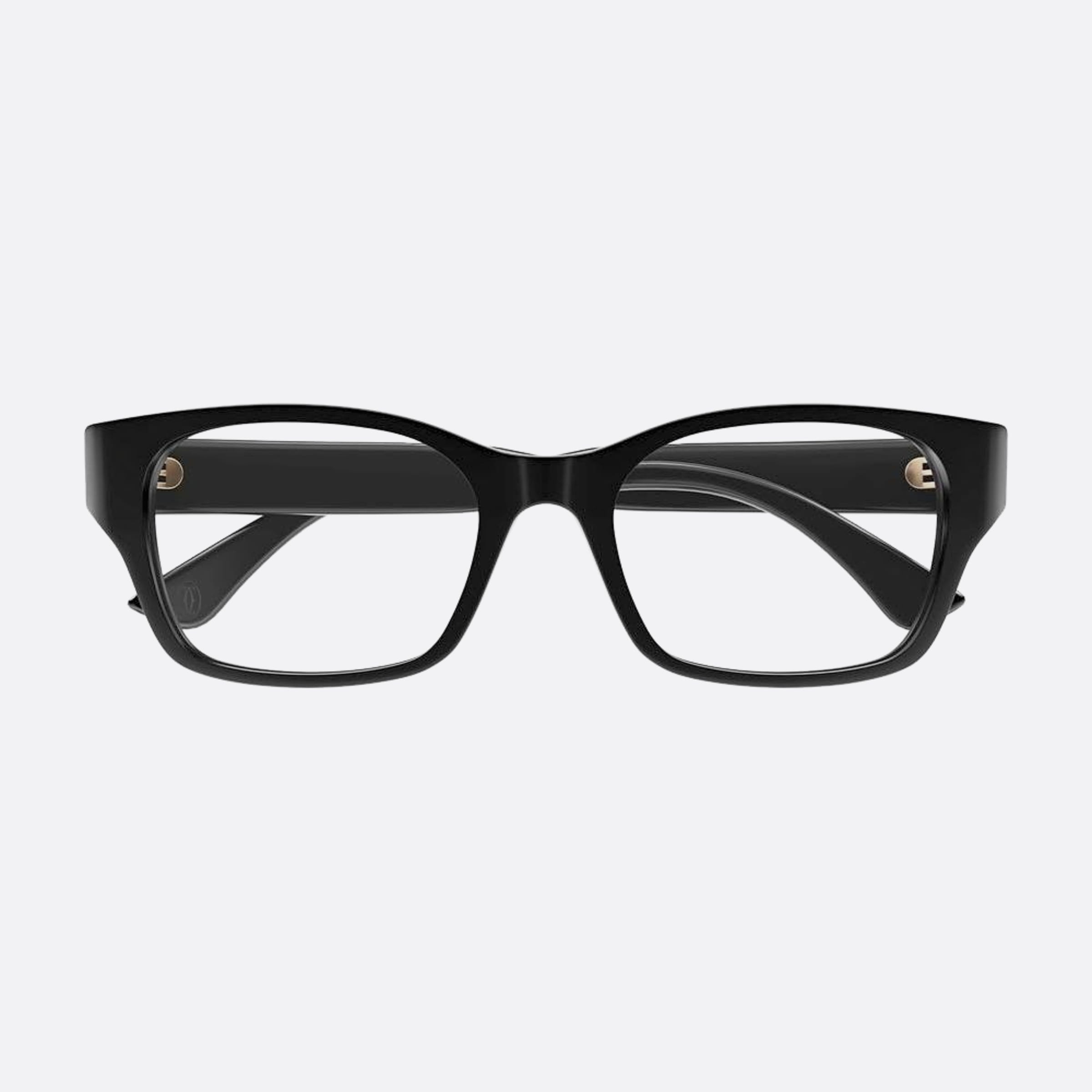 Cartier 52mm Black Visor Women Eyeglasses - Main View