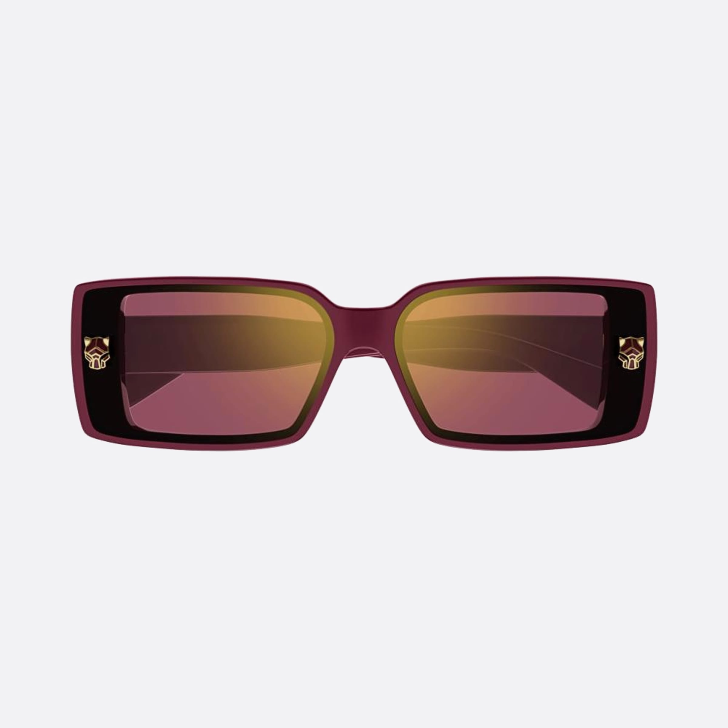 Cartier 64mm Pink Geometric Women Sunglasses - Main View