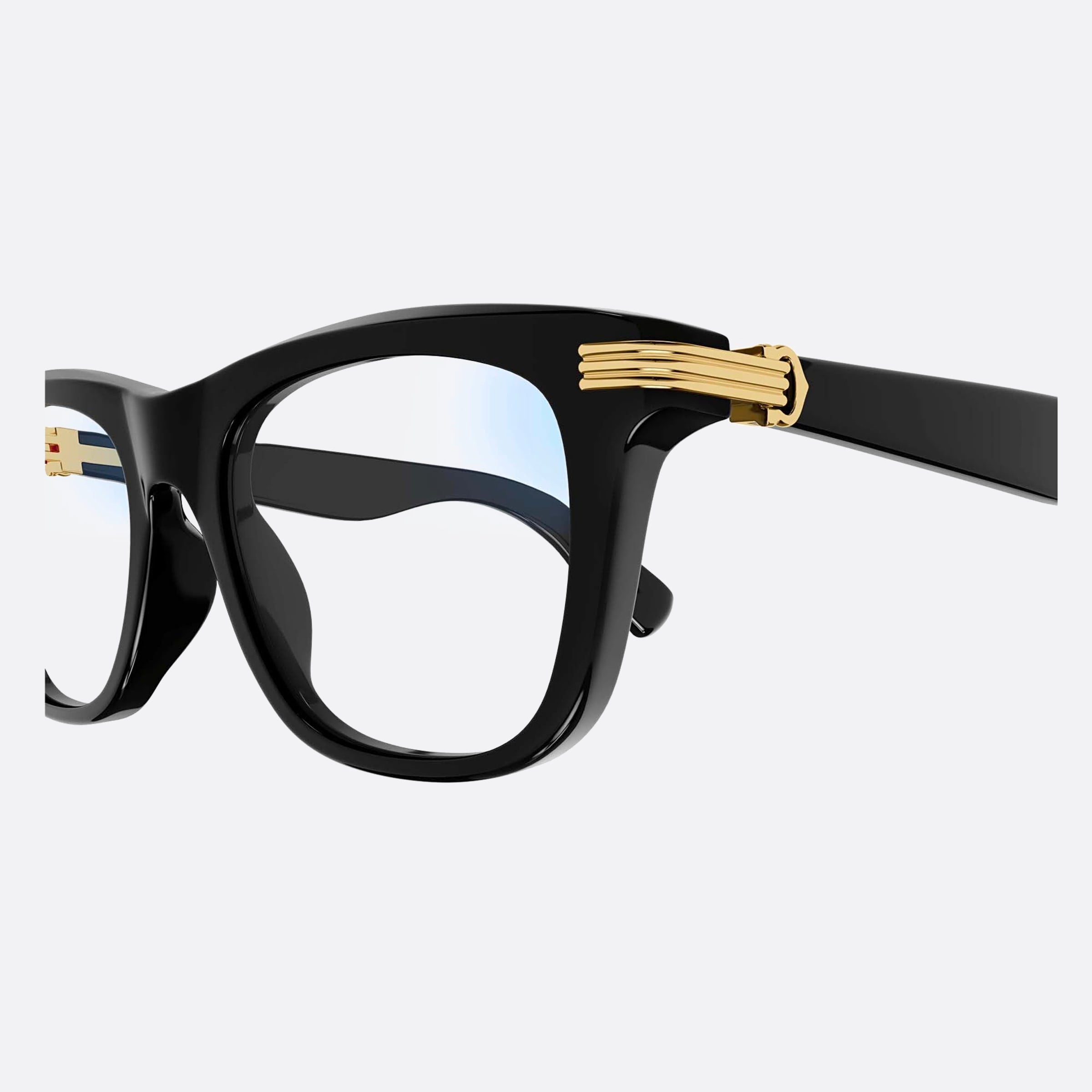 Cartier 53mm Black Squared Photochromic Men Sunglasses - Additional Angle