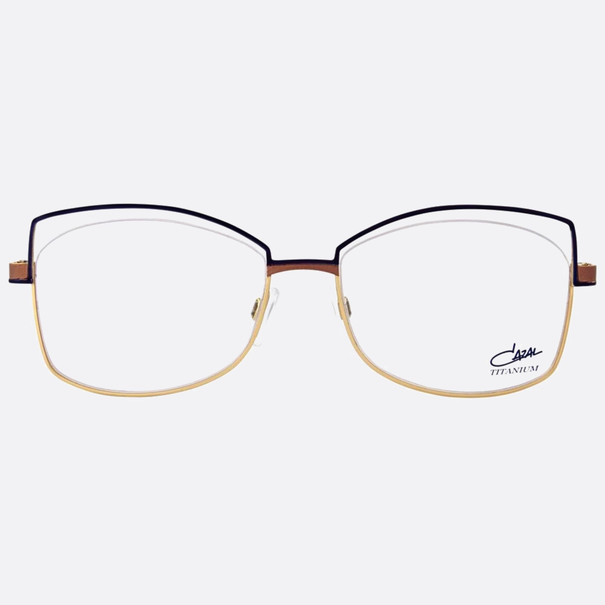 Cazal 52mm Cazal Nbl Blue Butterfly Unisex Eyeglasses - Main View