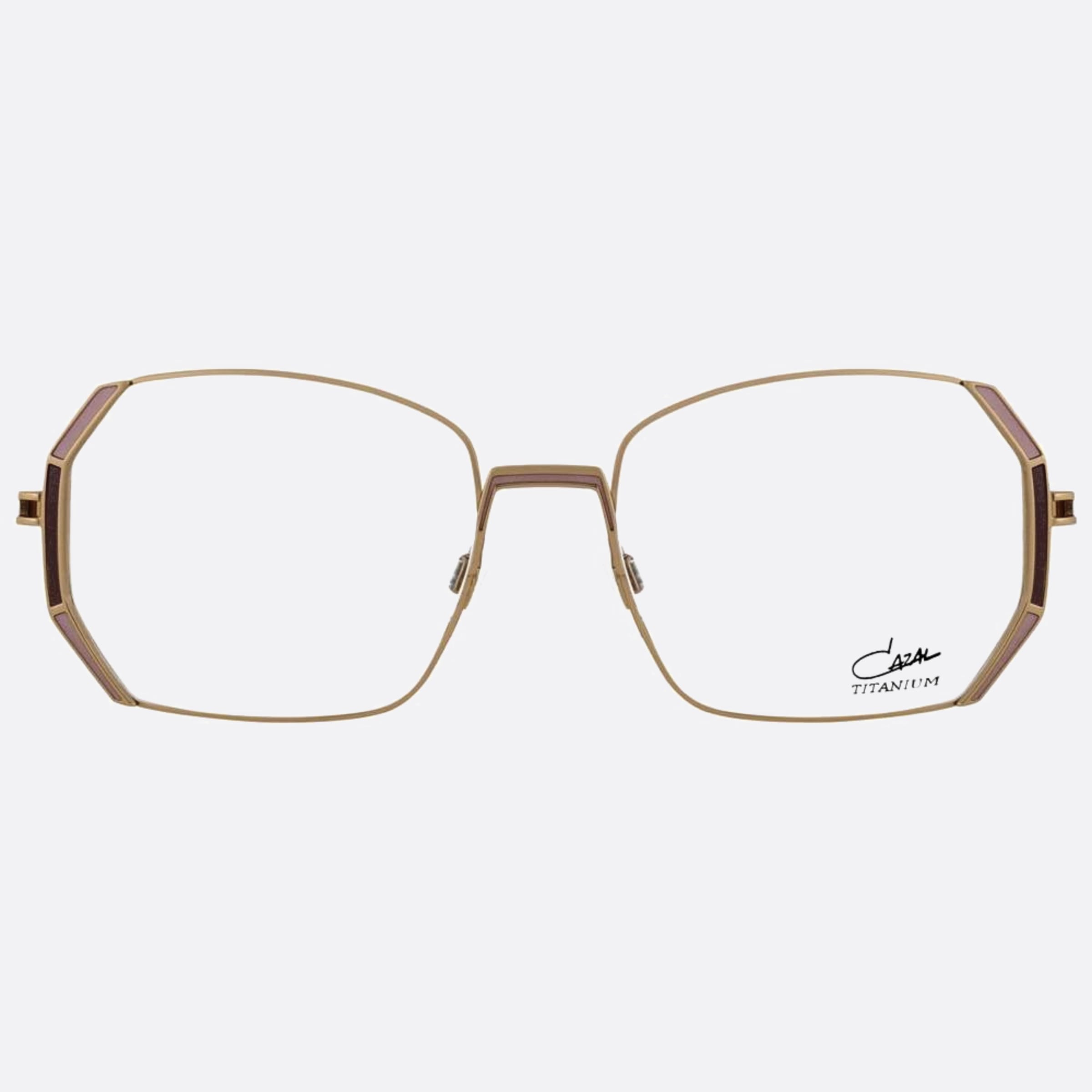 Cazal 54mm Cazal Rgd Rose Gold Butterfly Unisex Eyeglasses - Main View