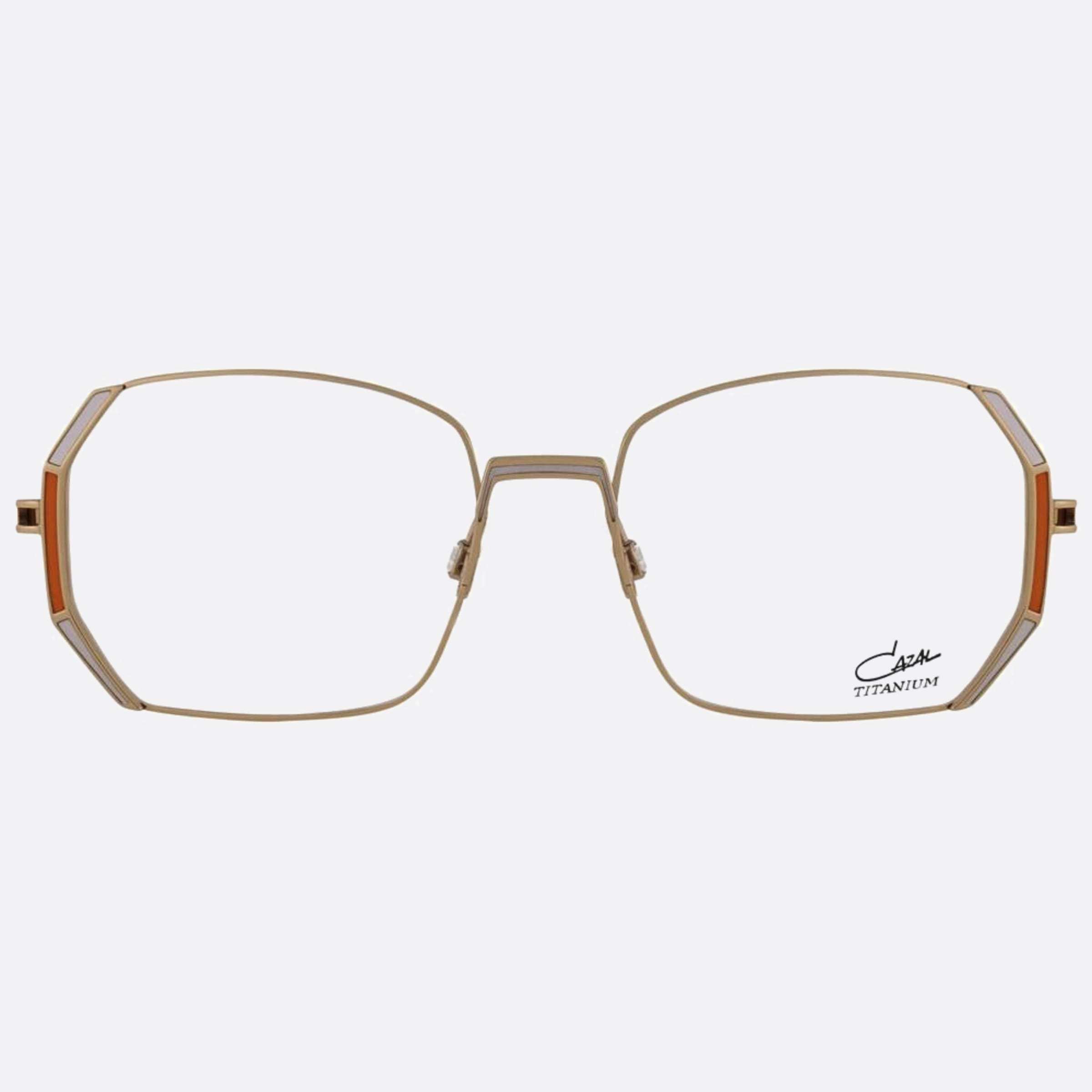 Cazal 54mm Cazal Ogld Gold Butterfly Unisex Eyeglasses - Main View