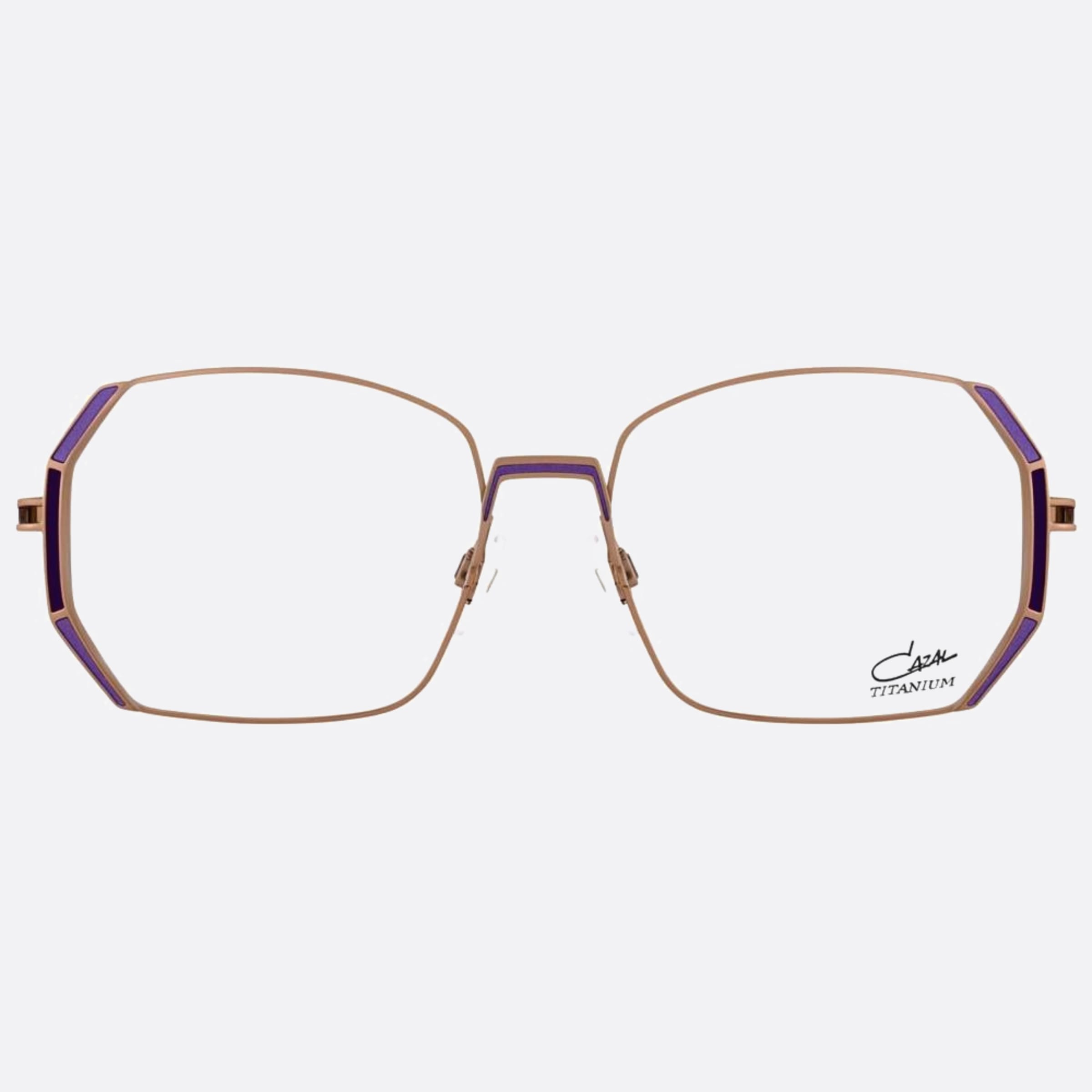 Cazal 54mm Cazal Vrgld Rose Gold Butterfly Unisex Eyeglasses - Main View